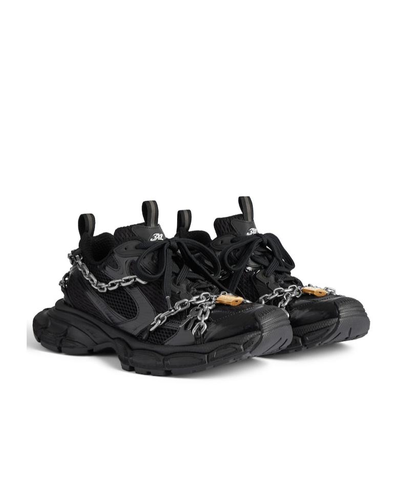 Balenciaga 3Xl Chain Sneaker in Metallic for Men | Lyst