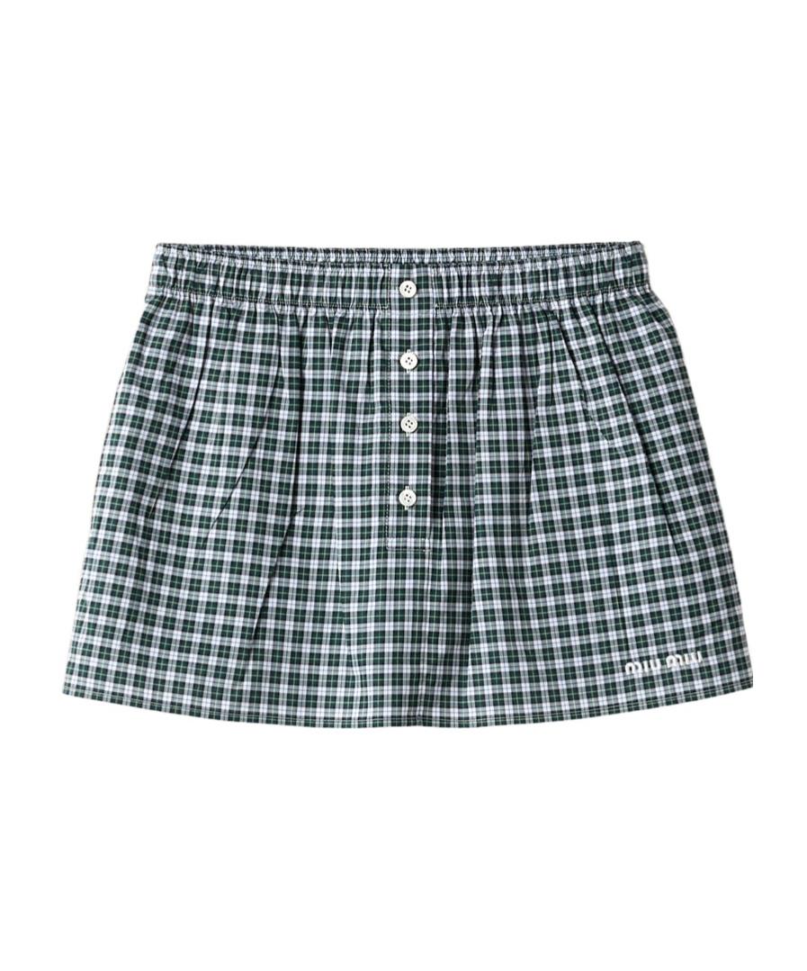 Miu Miu Skirts for Women | Online Sale up to 80% off | Lyst