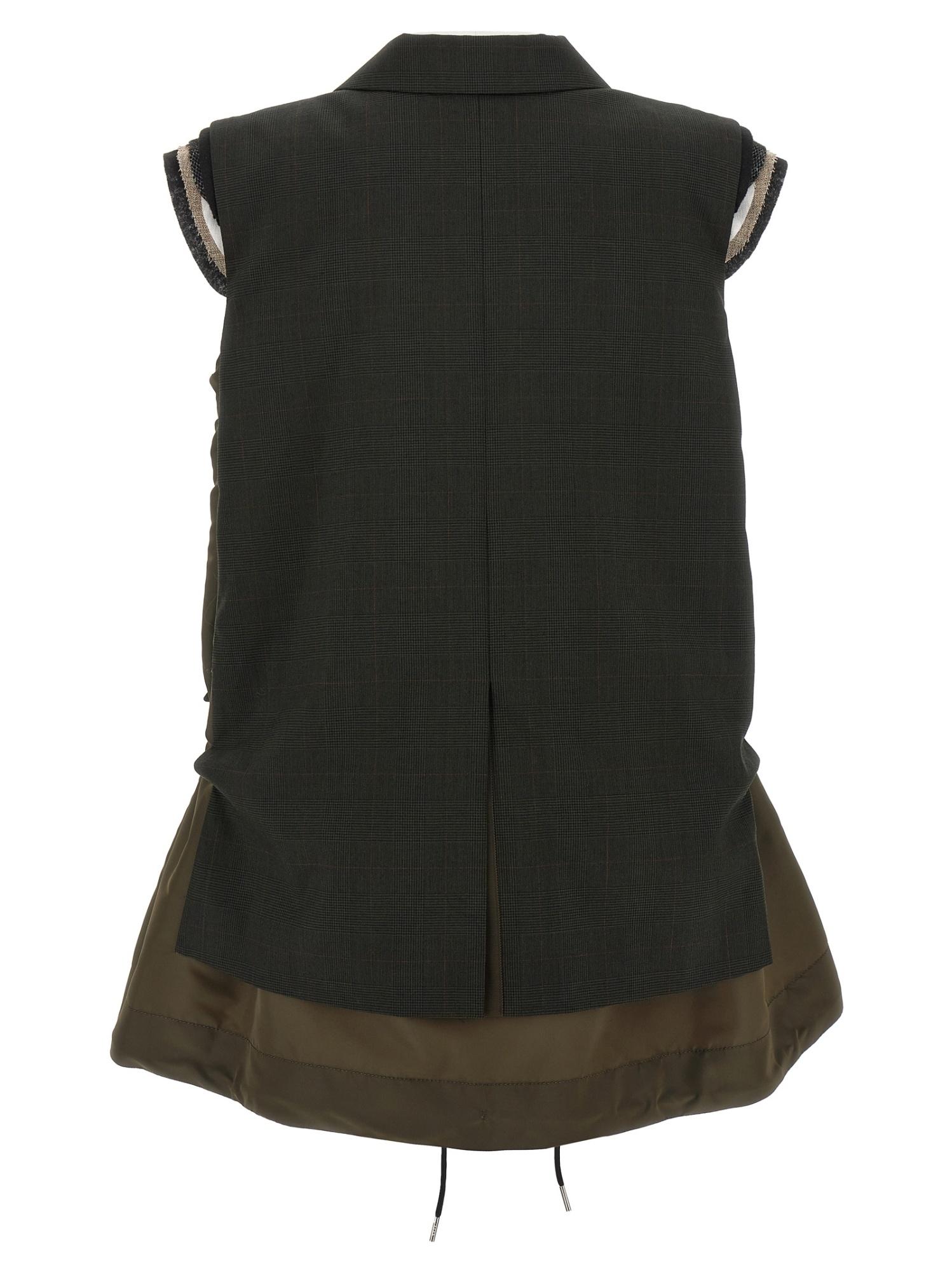 ブルッキー美品sacai Puffer Vest ブラック サイズ1 Sacai Waistcoats and gilets for Women | Online Sale up to 57