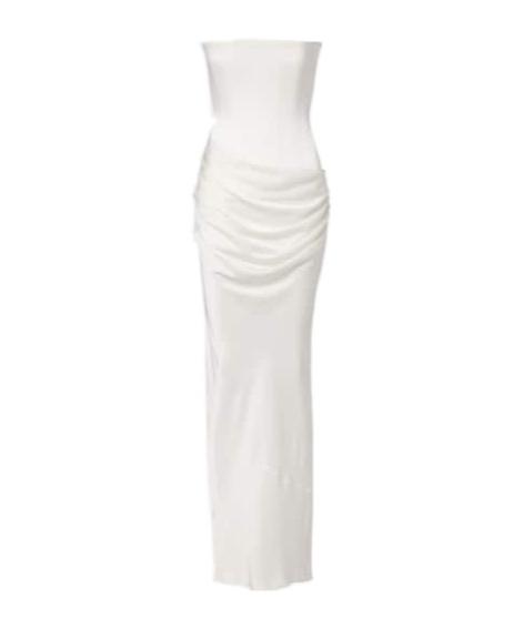 alex perry audra draped satin mini dress Alex Perry Draped Cotton And Silk-blend Mini Dress - Women - White Dresses