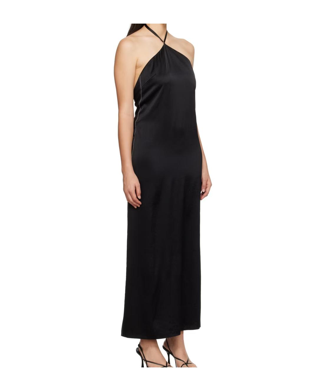 【関税込み】Filippa K ブラック スリップ マキシドレス Filippa Kのブラック スリップ マキシドレスがセール中