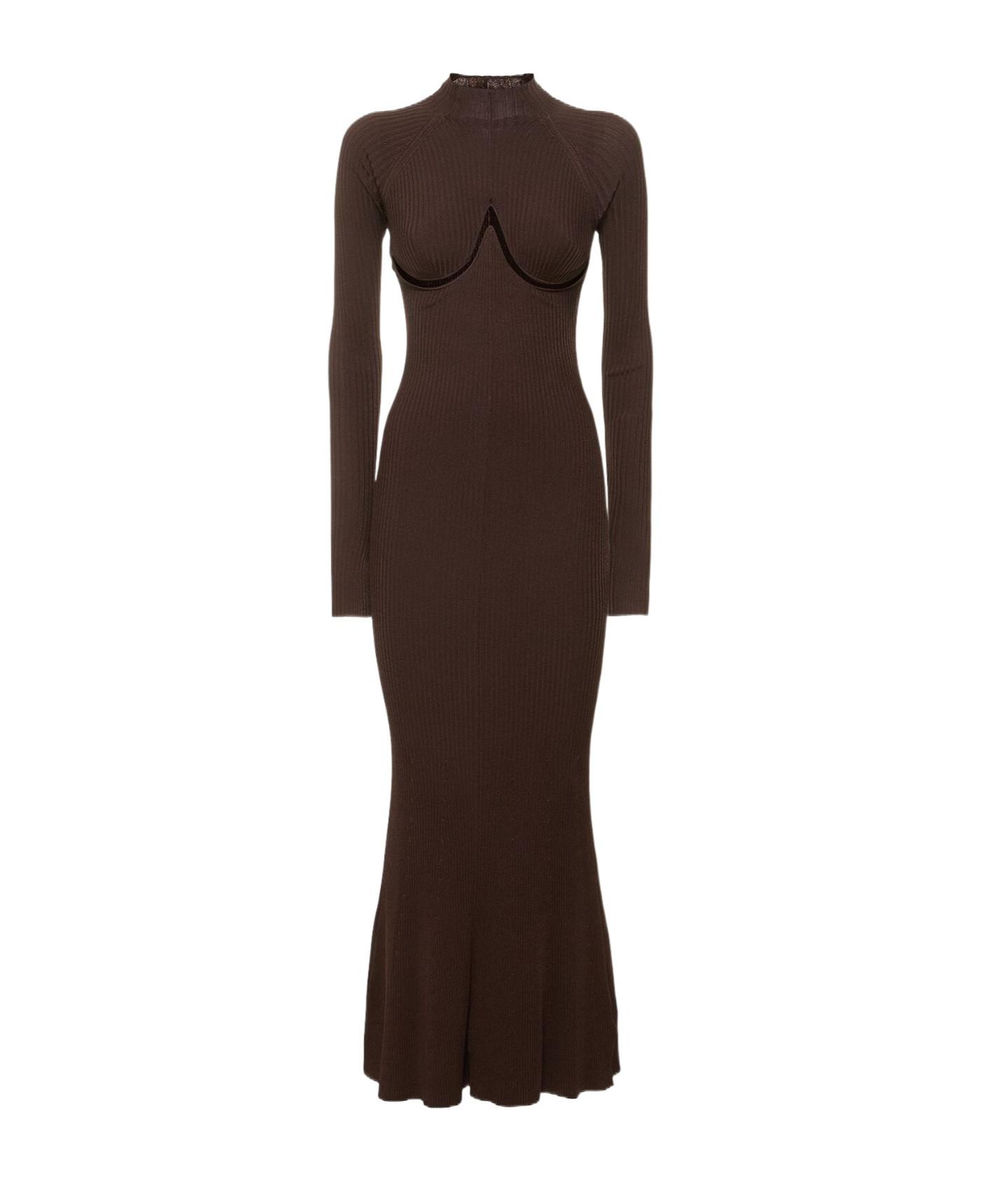ワンピース DION LEE Black Viscose Blend One-Shoulder Dress Dion Lee Black Viscose Blend One-shoulder Dress | italist