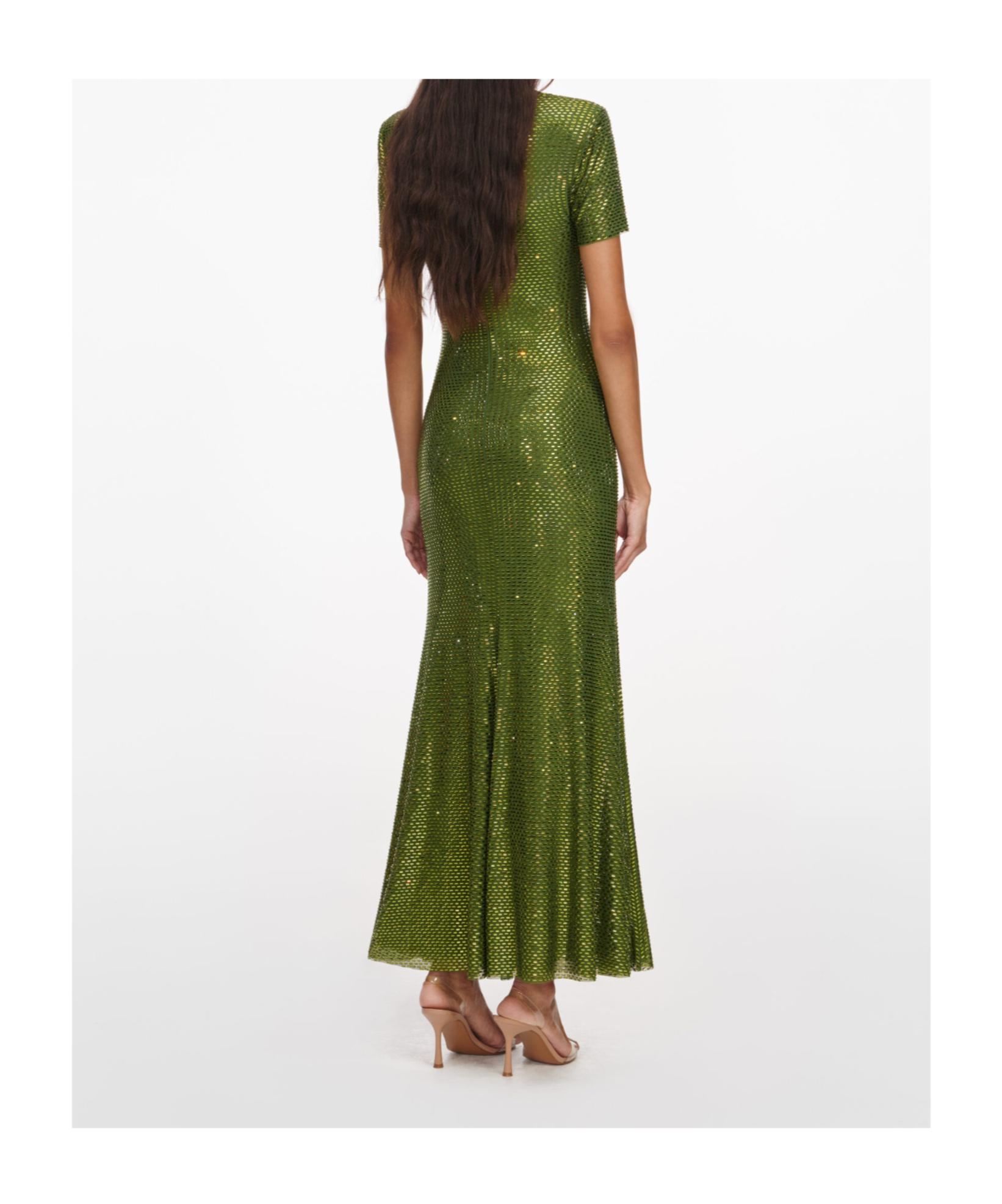 Green Self-Portrait Dresses for Women | Lyst
