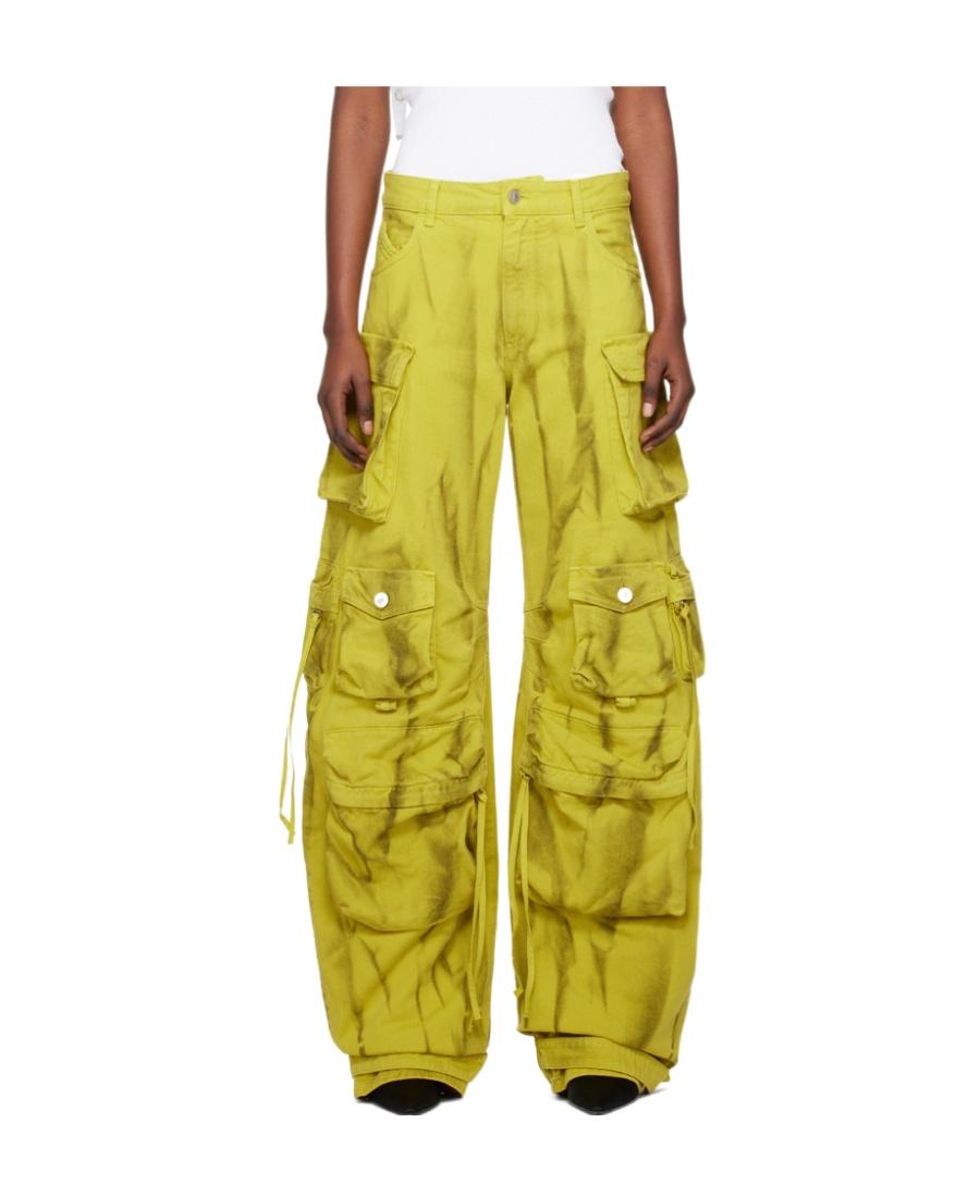 Yellow The Attico Pants for Women | Lyst