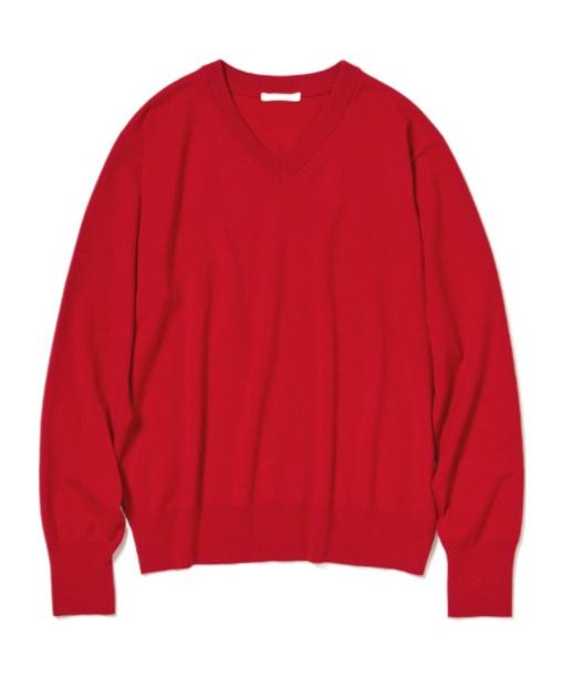 トップス Auralee HIGH TWIST WOOL KNIT V-NECK P/O HIGH TWIST WOOL KNIT V-NECK P/O - AURALEE Official Website