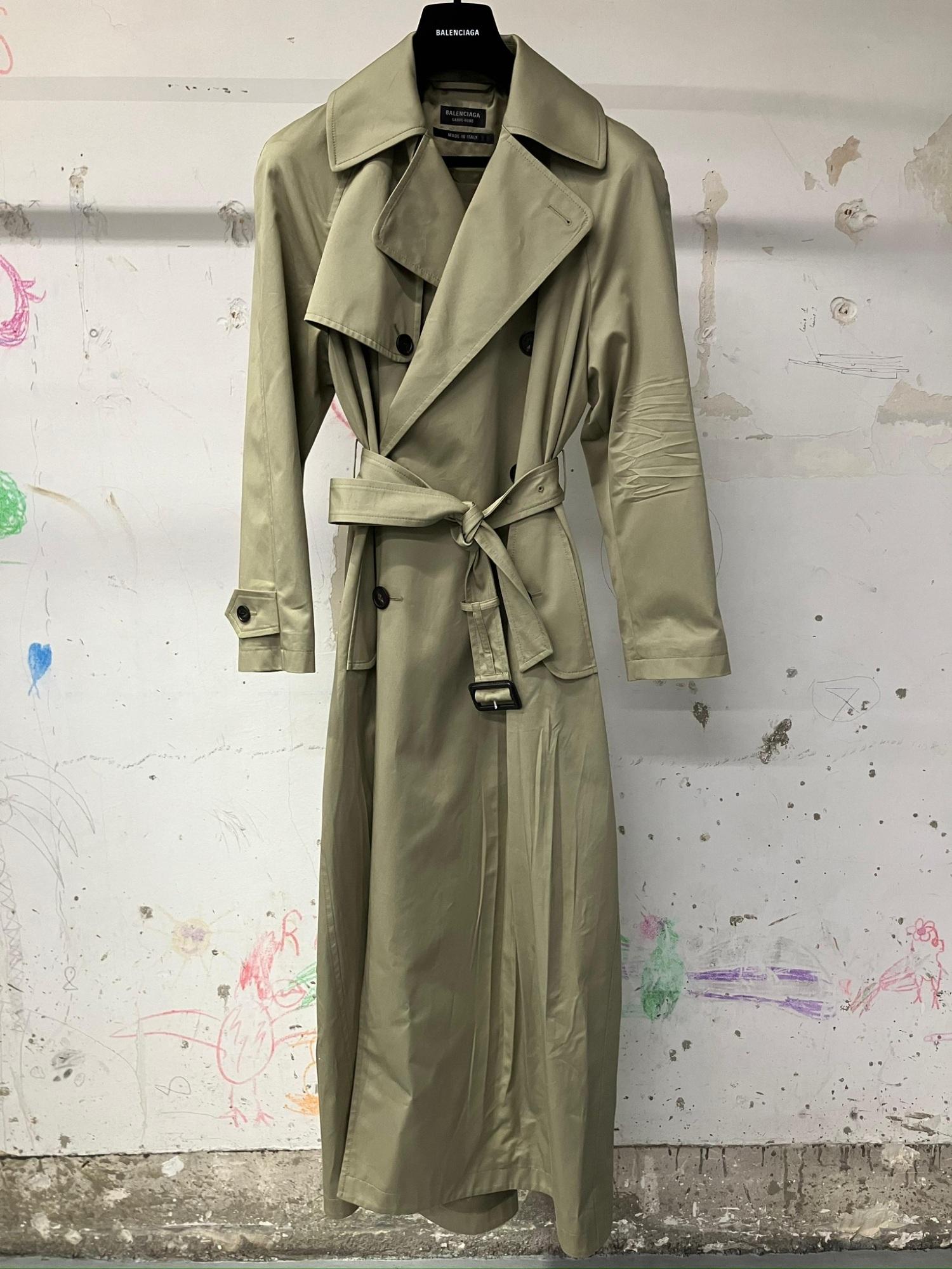 ジャケット・アウター 90s BALENCIAGA wool/silk iridescent coat ジャケット・アウター 90s BALENCIAGA wool/silk iridescent coat
