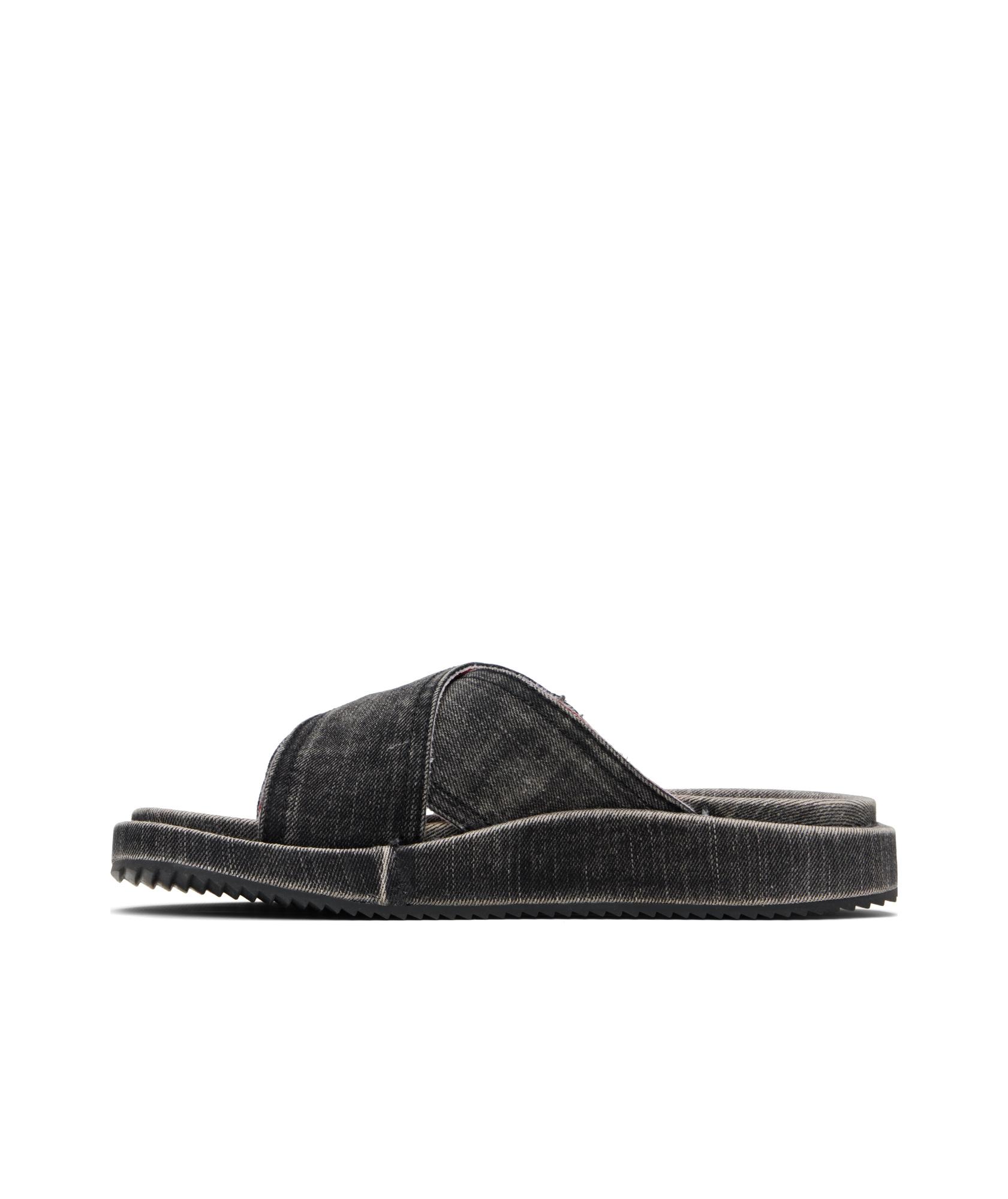 サンダル・ミュール Diesel Slide Sandal Cris Cros Diesel Black Sa-Slide Cris Cros Sandals Diesel