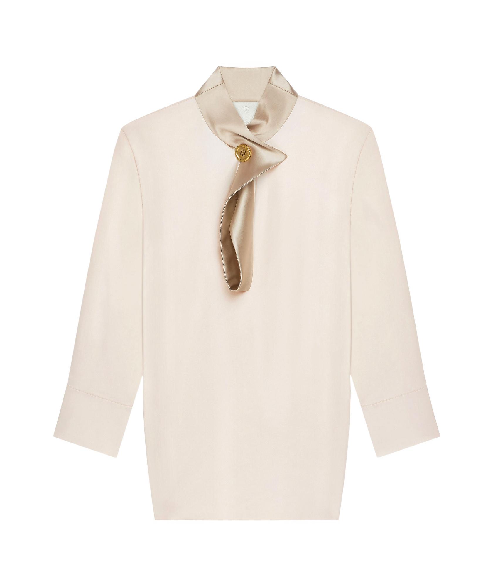 【送料&関税込】Givenchy White Crepe Blouse Givenchy Blouse in White | Lyst