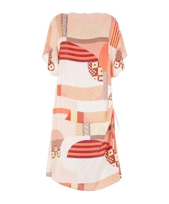 open lace back dress Couple Dress XL-42 / Orange