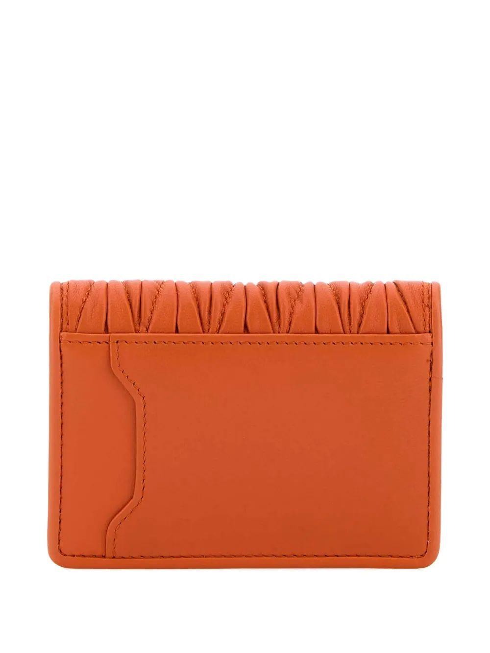 折りたたみ財布 MiuMiu [Miu Miu] 24FW Matelasse card wallet (5MC103 2FPP F09 Powder Pink Matelassé Nappa Leather Card Holder | Miu Miu