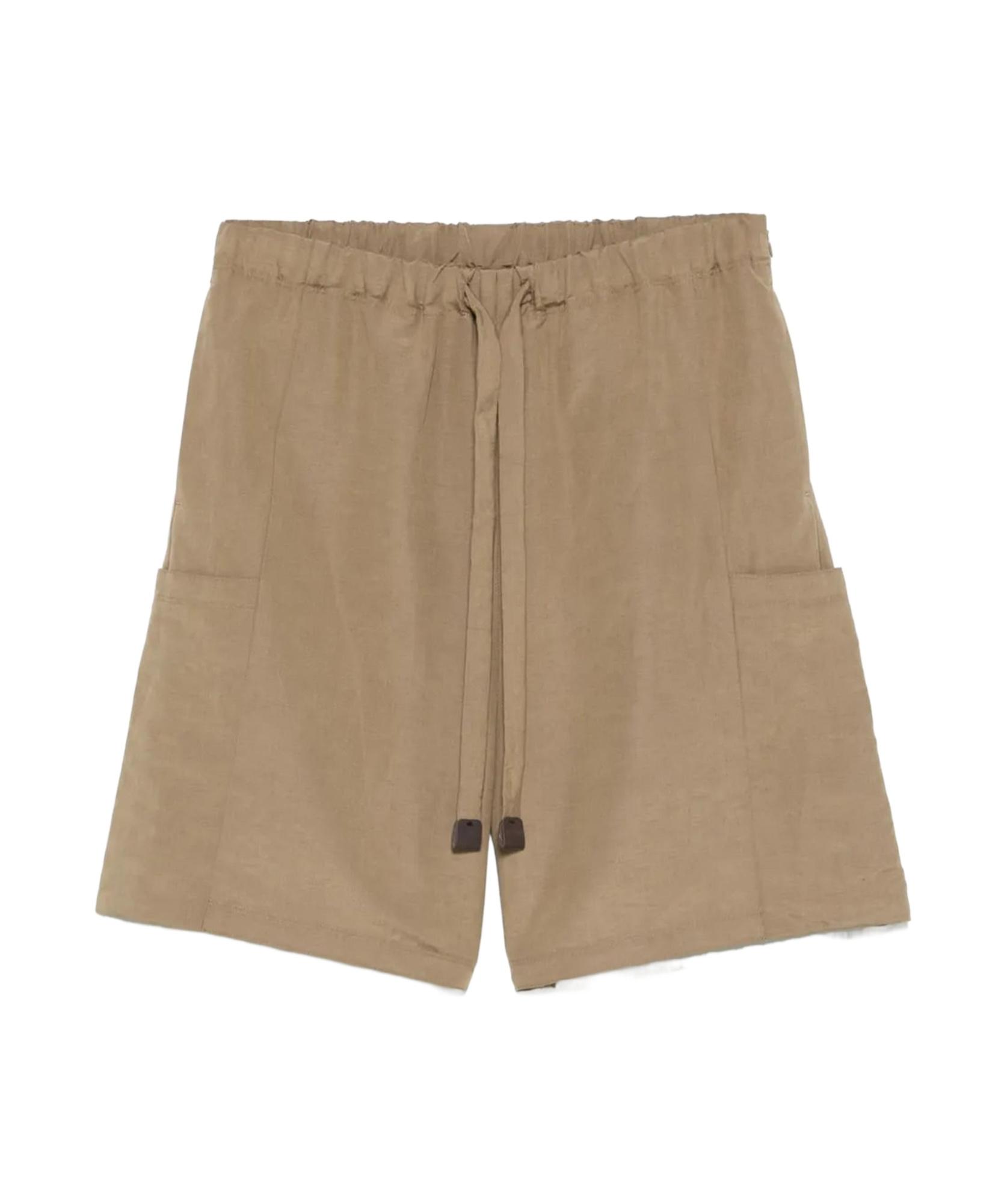 【送料&関税込】Quebec Drawstring Shorts Max Mara Max Mara Quebec Drawstring Shorts in Natural | Lyst