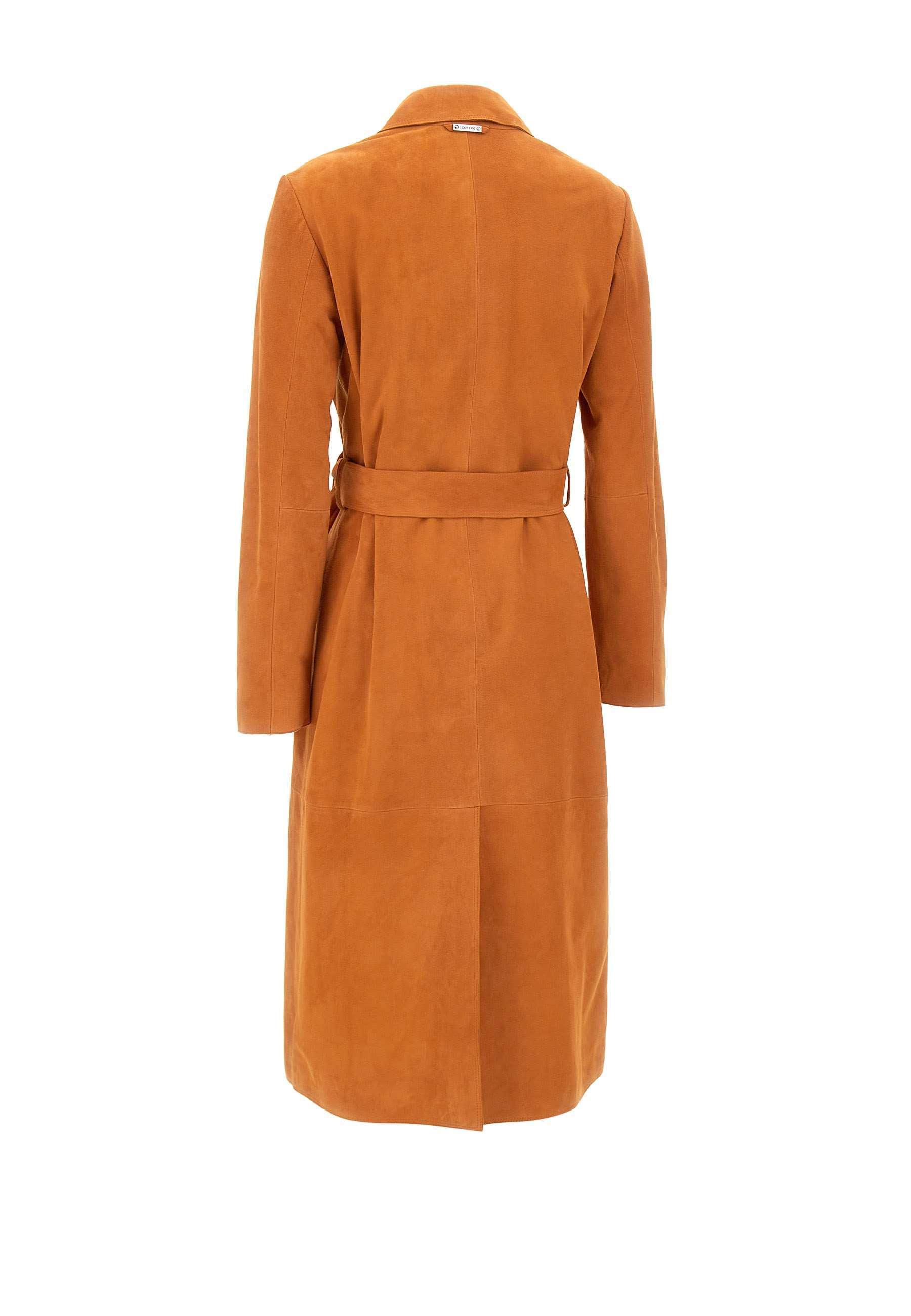 Orange Long coats and winter coats for Women | Lyst