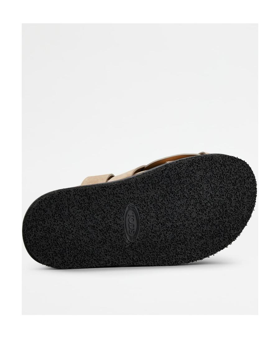 トッズ Tod`s Suede Sandals Tan Suede sandals | TOD'S | NET-A-PORTER