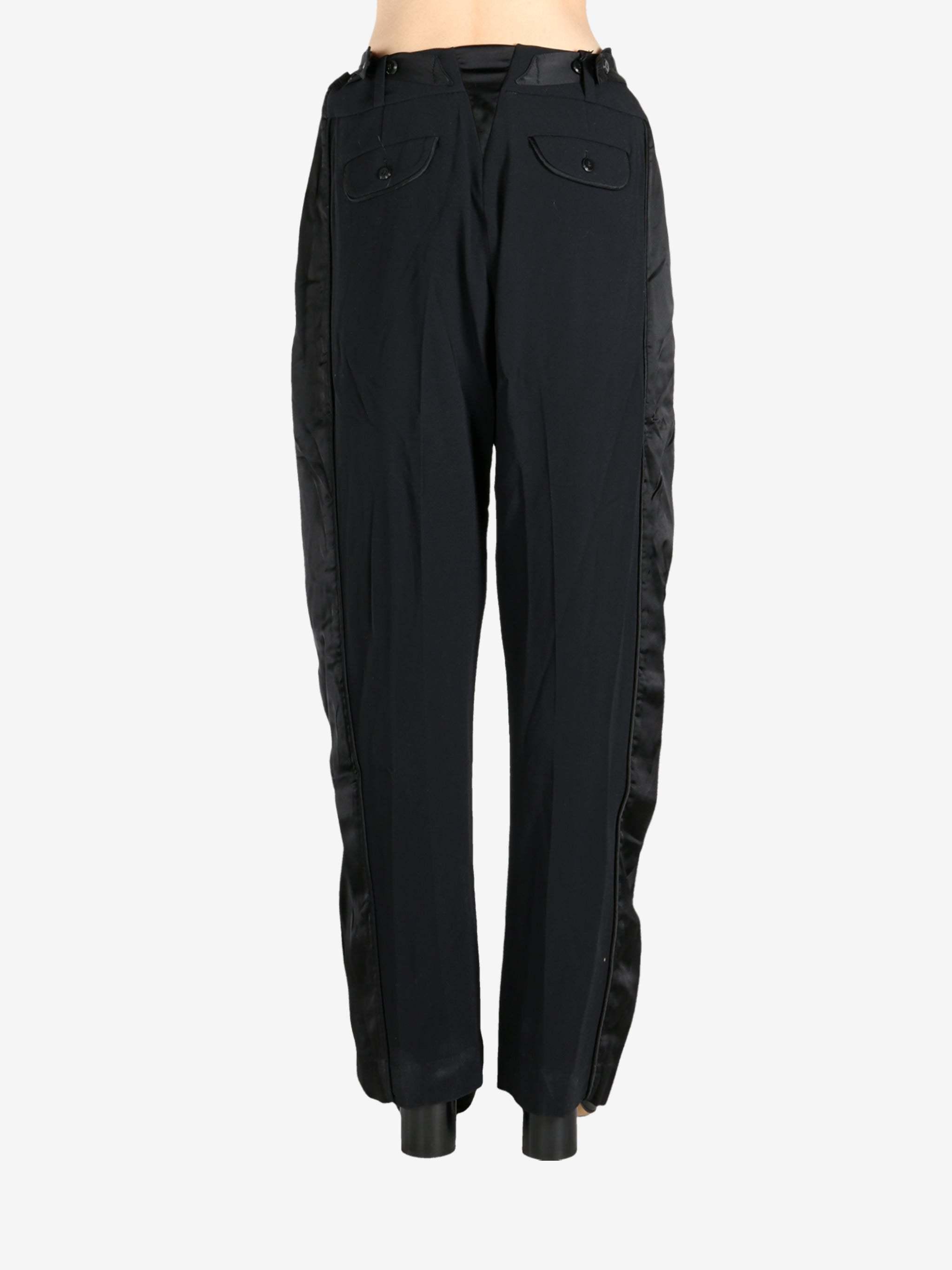 【正規店出品】KIKO KOSTADINOV WOMEN CAUDA PLEATED TROUSERS Kiko Kostadinov Cauda Pleated Trousers in Black | Lyst