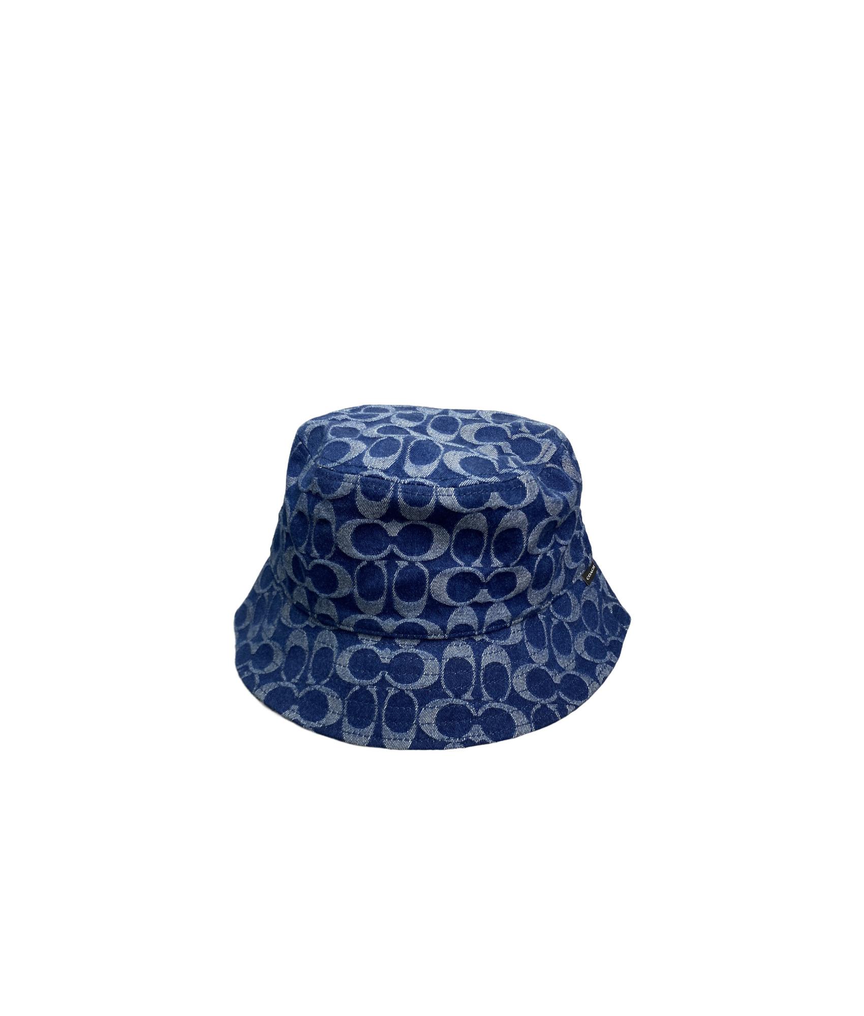 COACH Signature Denim Bucket Hat in Blue | Lyst
