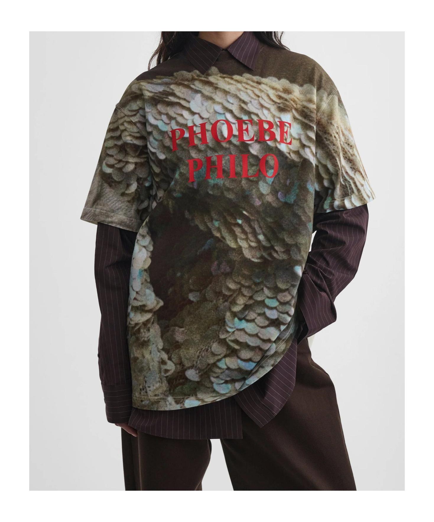 Phoebe Philo Zine T-Shirt in Gray | Lyst