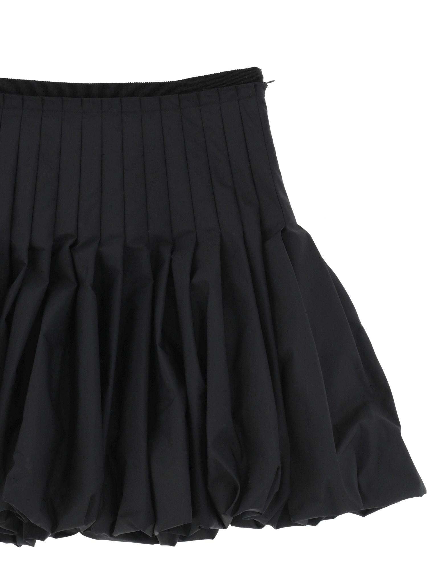 Dior MINI SKIRT 関税込 ディオールの期間限定割引 DIOR | フレアミニスカート マクロカナージュ テクニカル