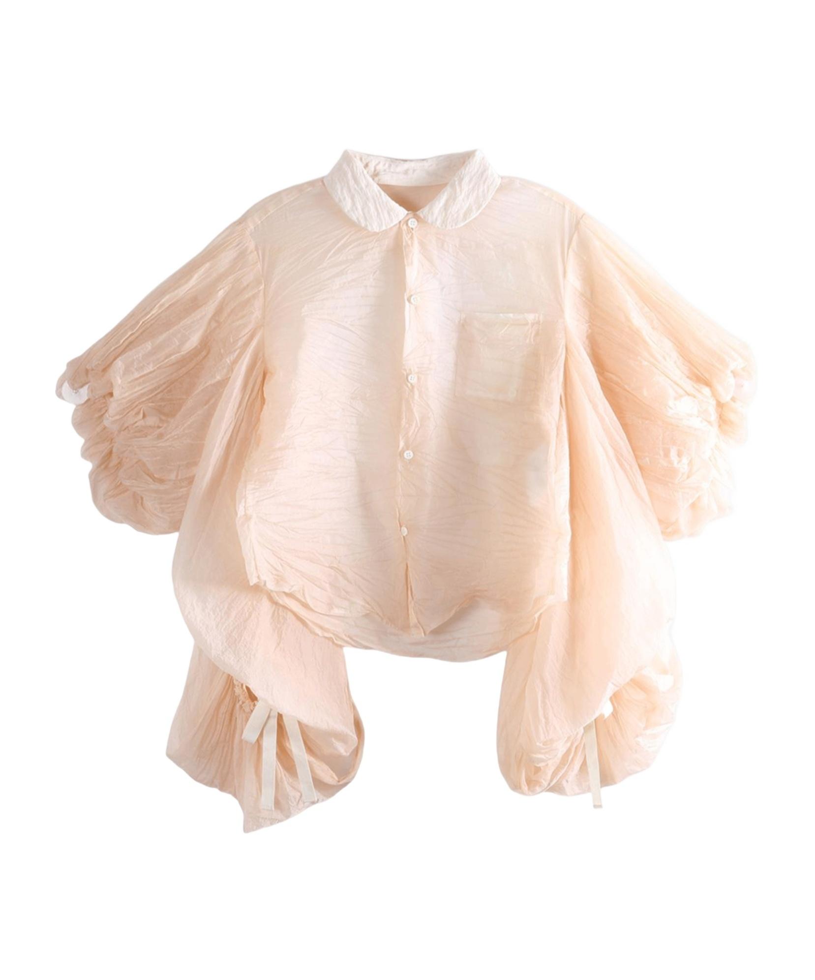 Comme des Garçons Puff-Sleeve Blouse in Pink | Lyst UK