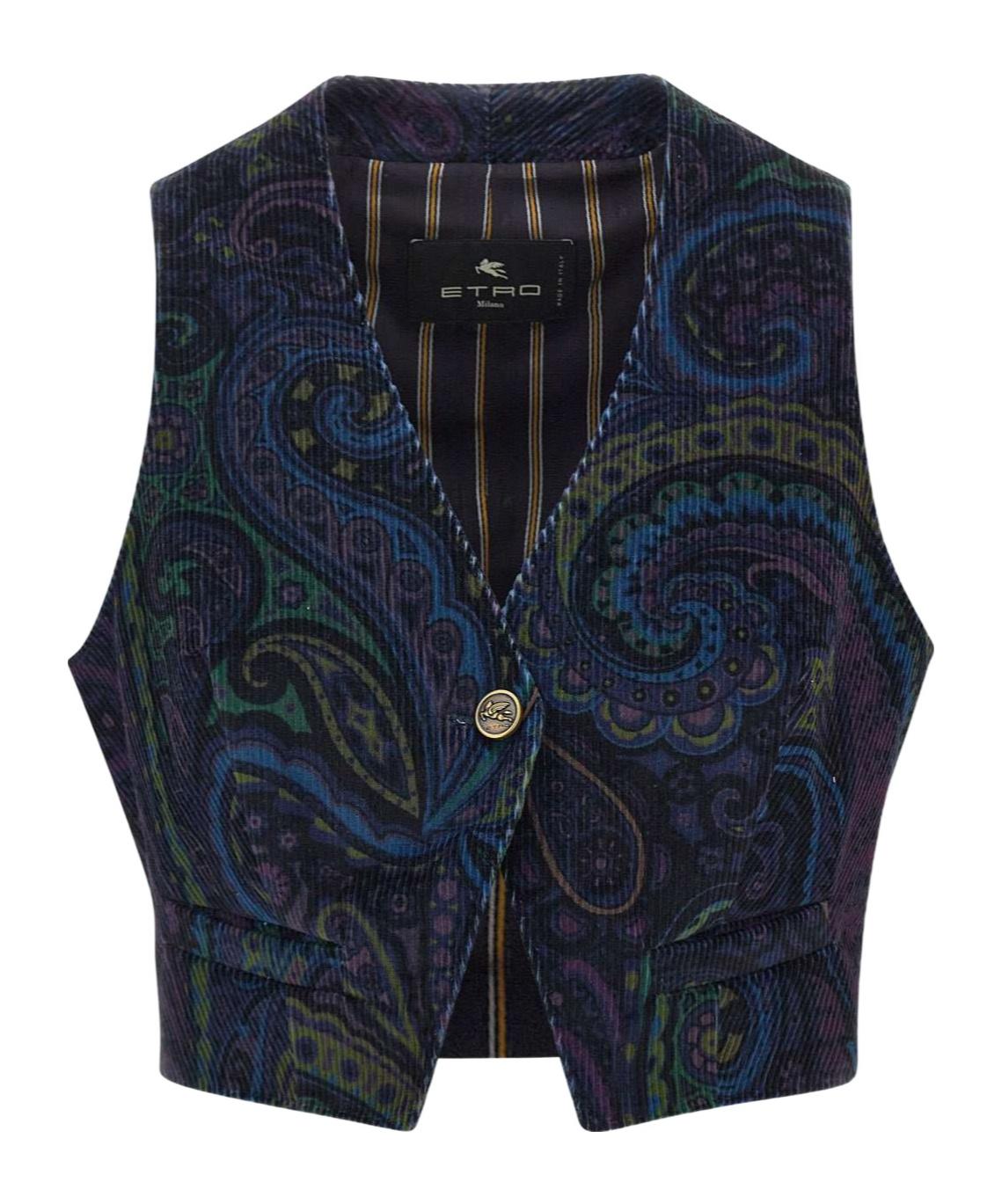 ジャケット ETRO Embroidered Wool Blend Vest Etro Waistcoats and gilets for Women | Online Sale up to 73