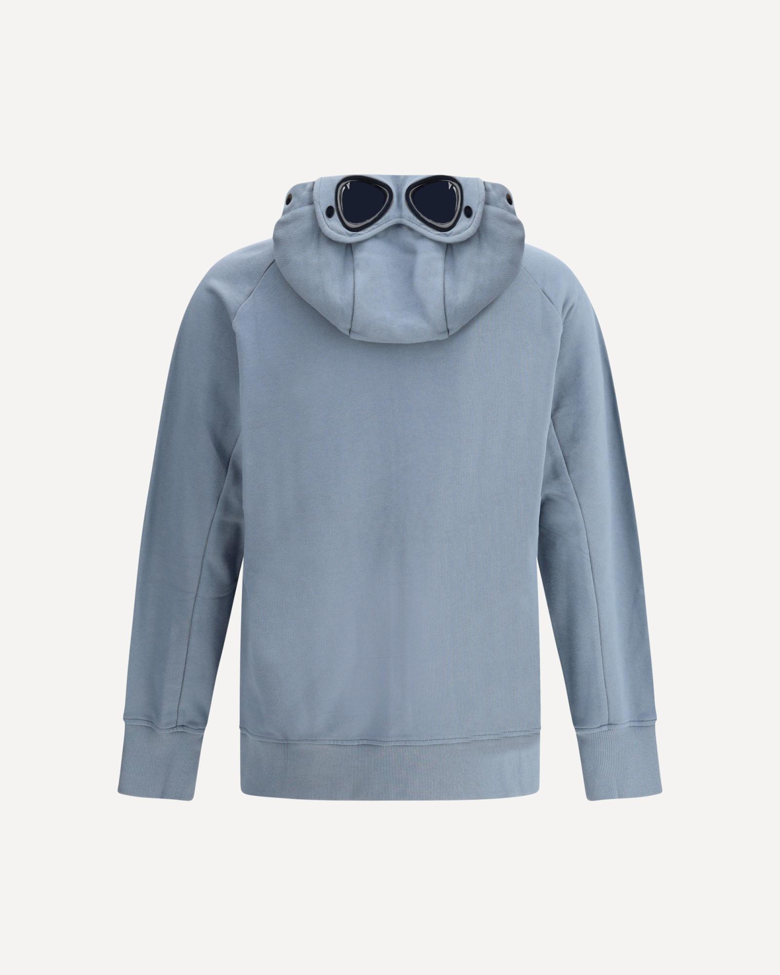 Company Goggles-Detail Hoodie in Blue for Men Lyst