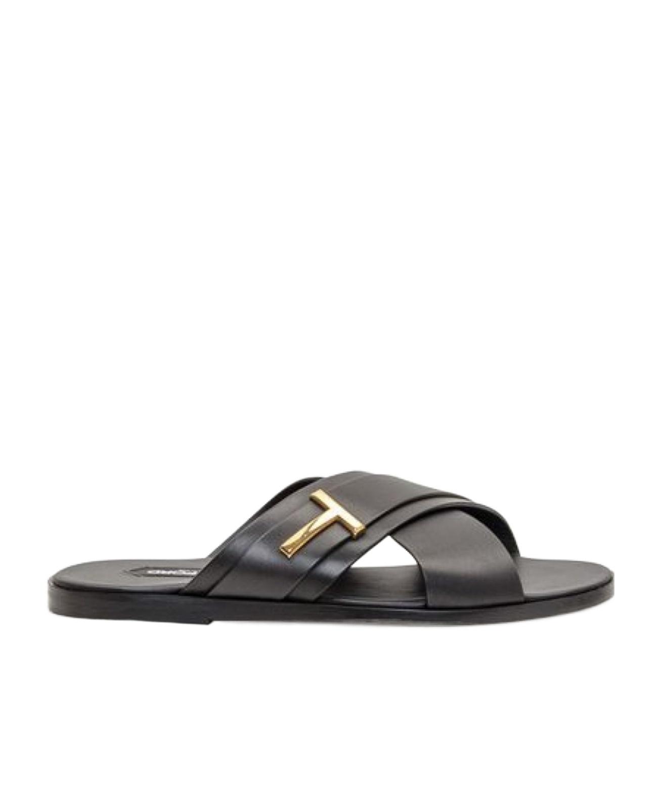 サンダル TOM FORD SLIPPER (J1382TLCL291 U1025) TOM FORD SLIPPER (J1382TLCL291 U1025) (TOM FORD/サンダル