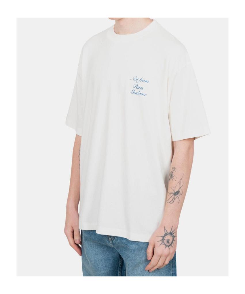 Tシャツ・カットソー DROLE DE MONSIEUR Men T Shirts TS261 CO002TAUPE GREY DROLE DE MONSIEUR Men T Shirts TS261 CO002TAUPE GREY (DROLE