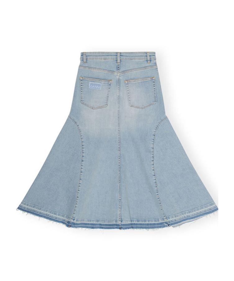 Designer Ganni Denim Midi Skirts for Women - Up to 77% off