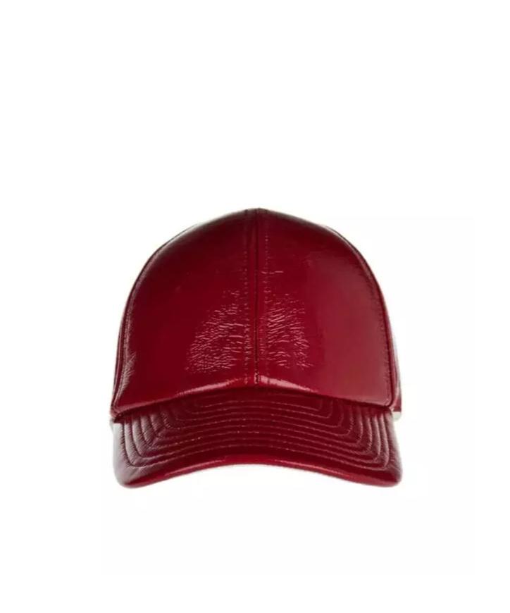 Courreges Logo-Patch Patent Cap in Red for Men | Lyst display picture 3