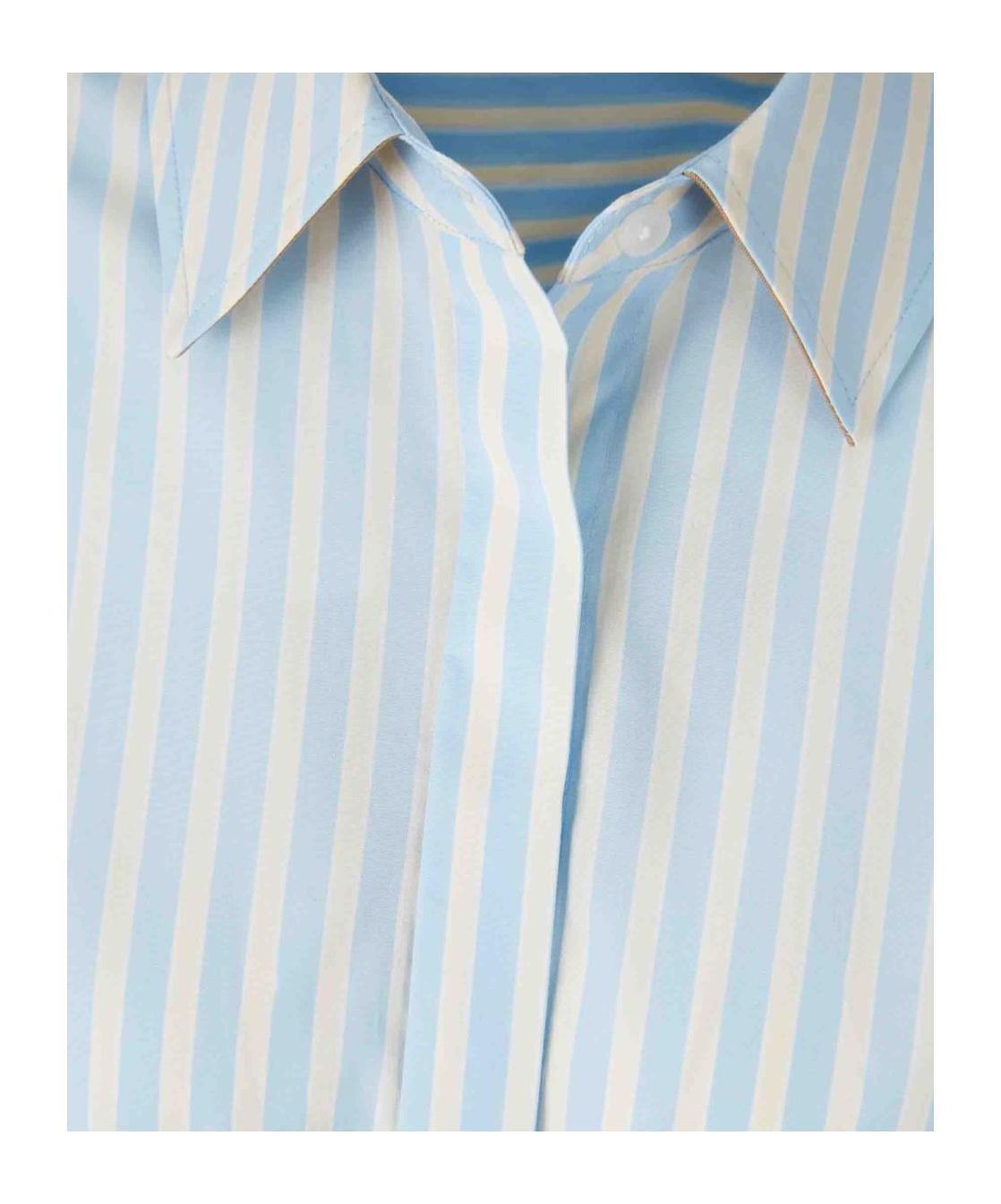 Jonathan Simkhai Striped Shirt in Blue | Lyst