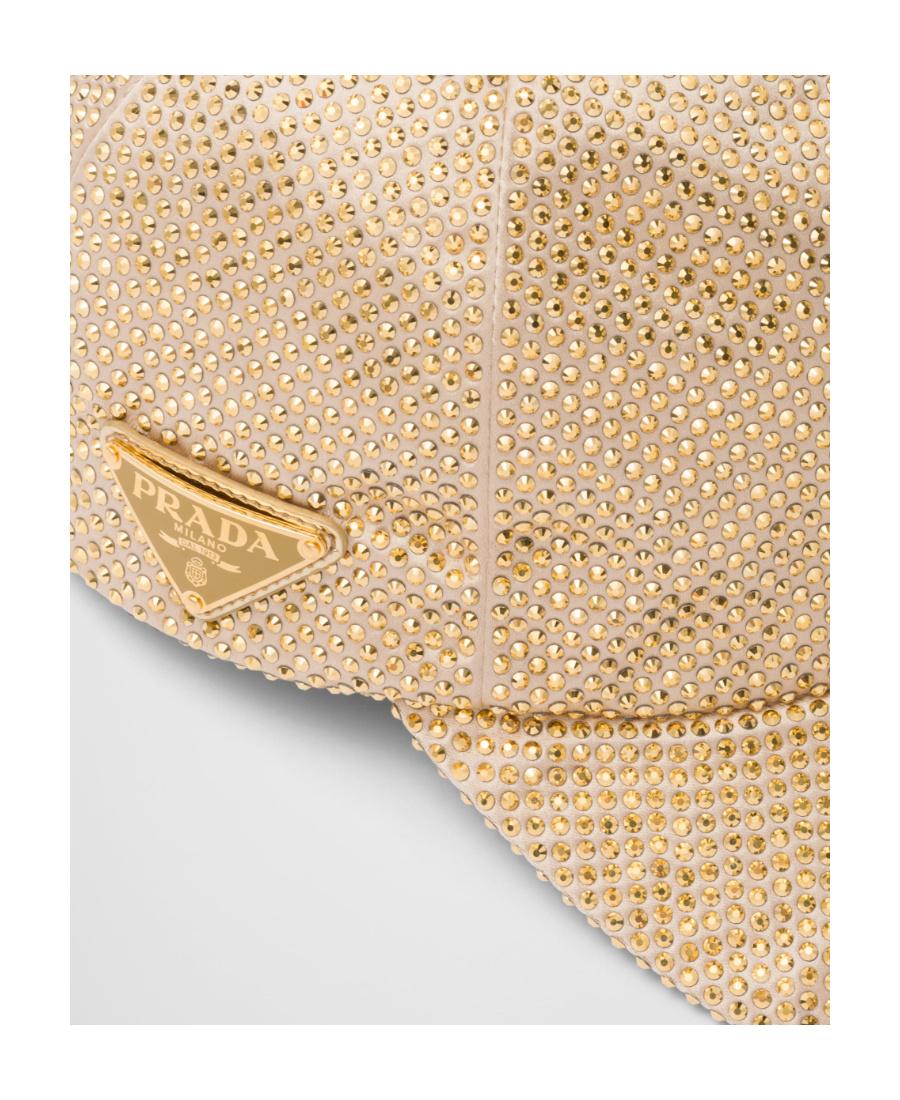 【関税&送料込】Prada Embellished Duchesse Baseball Cap Prada Duchesse Baseball Cap with Crystals | Saks Fifth Avenue