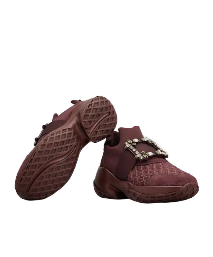 スニーカー Roger Vivier 'Viv' Up' sneakers Viv' Up leather slip-on sneakers in white - Roger Vivier