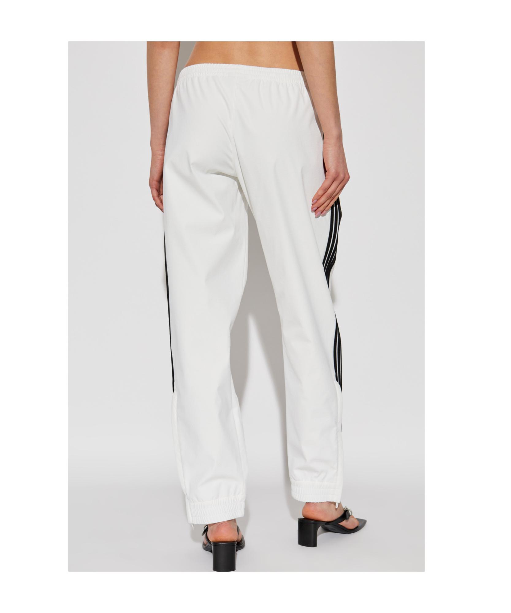 Balenciaga Loop Sports Logo Embroidered Track Pants in White | Lyst