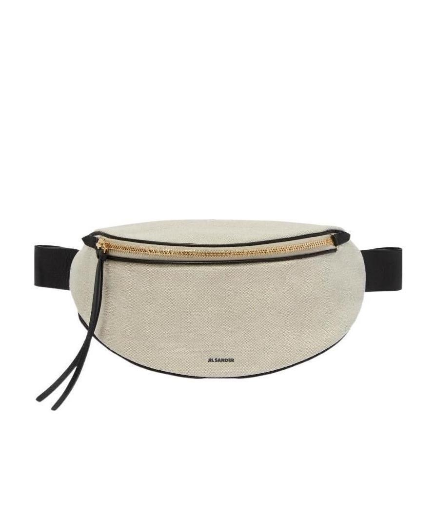 Jil Sander Moon Logo Belt Bag in Natural | Lyst