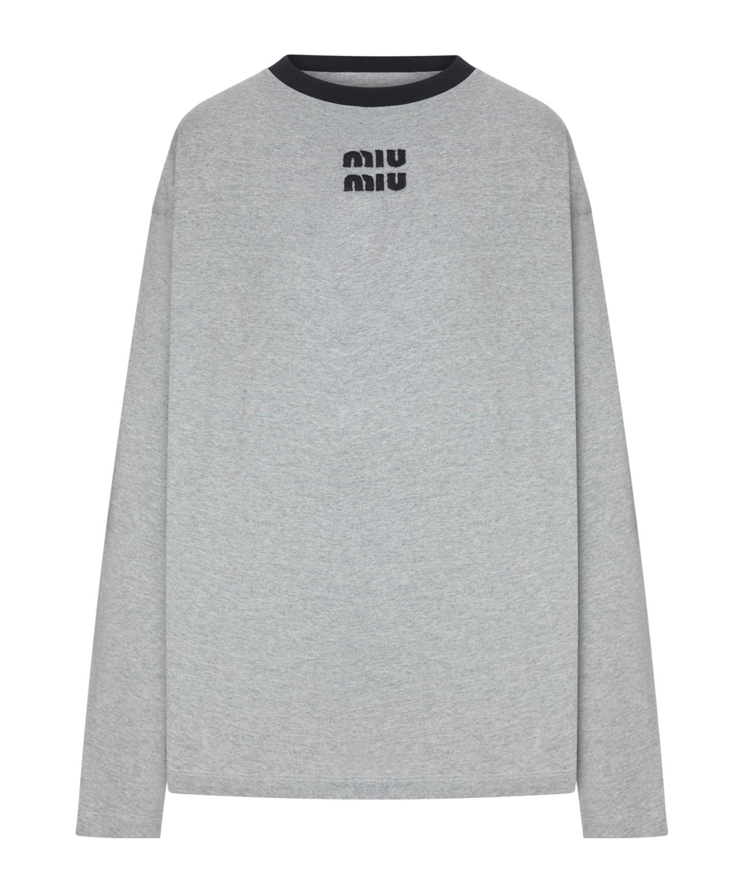 Miu Miu Long-sleeved tops for Women | Online Sale up to 48% off | Lyst