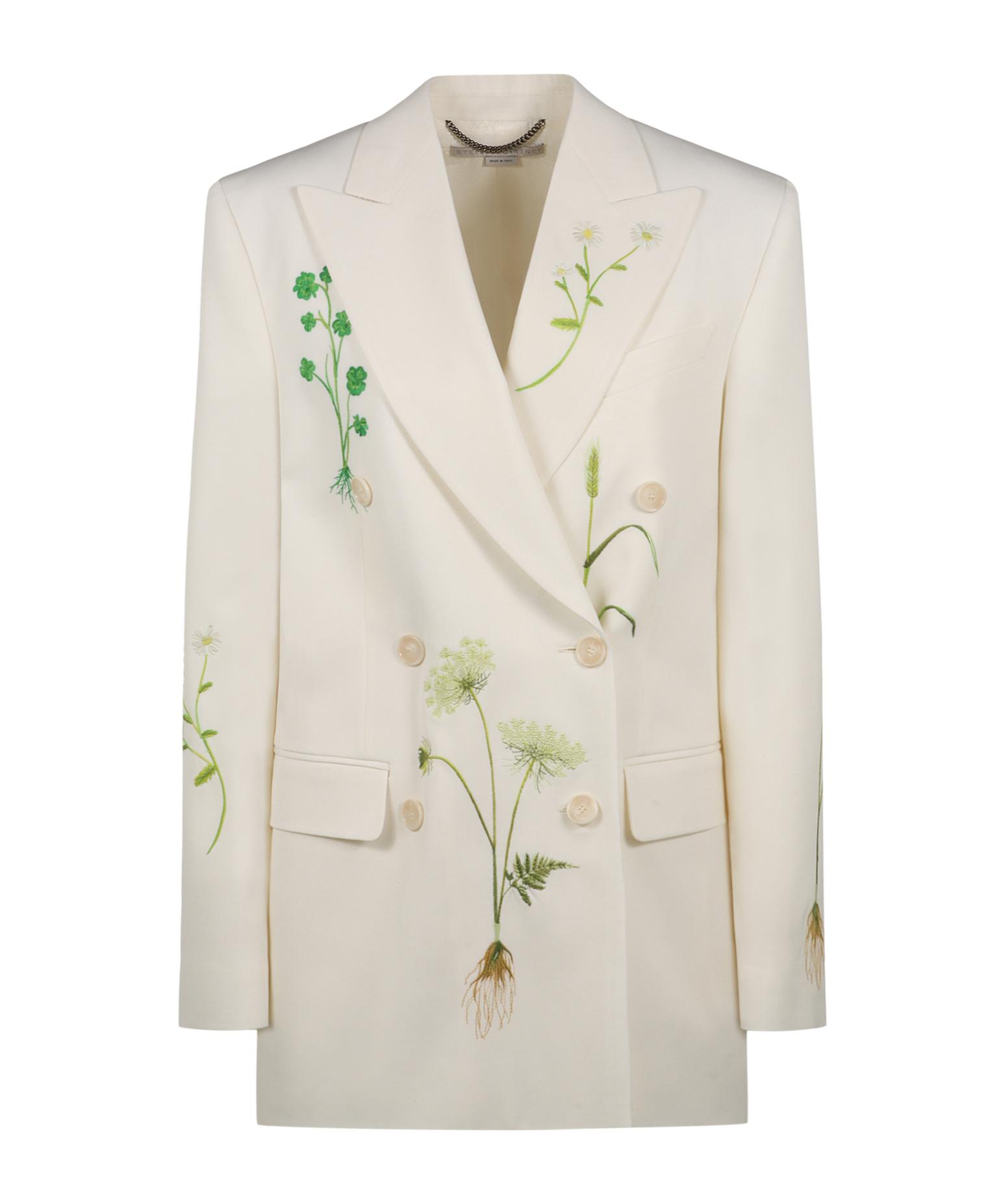 アウターその他 STELLA MCCARTNEY Woman Blazer Cream 6500963CU704 9200 Stella McCartney Blazers, sport coats and suit jackets for