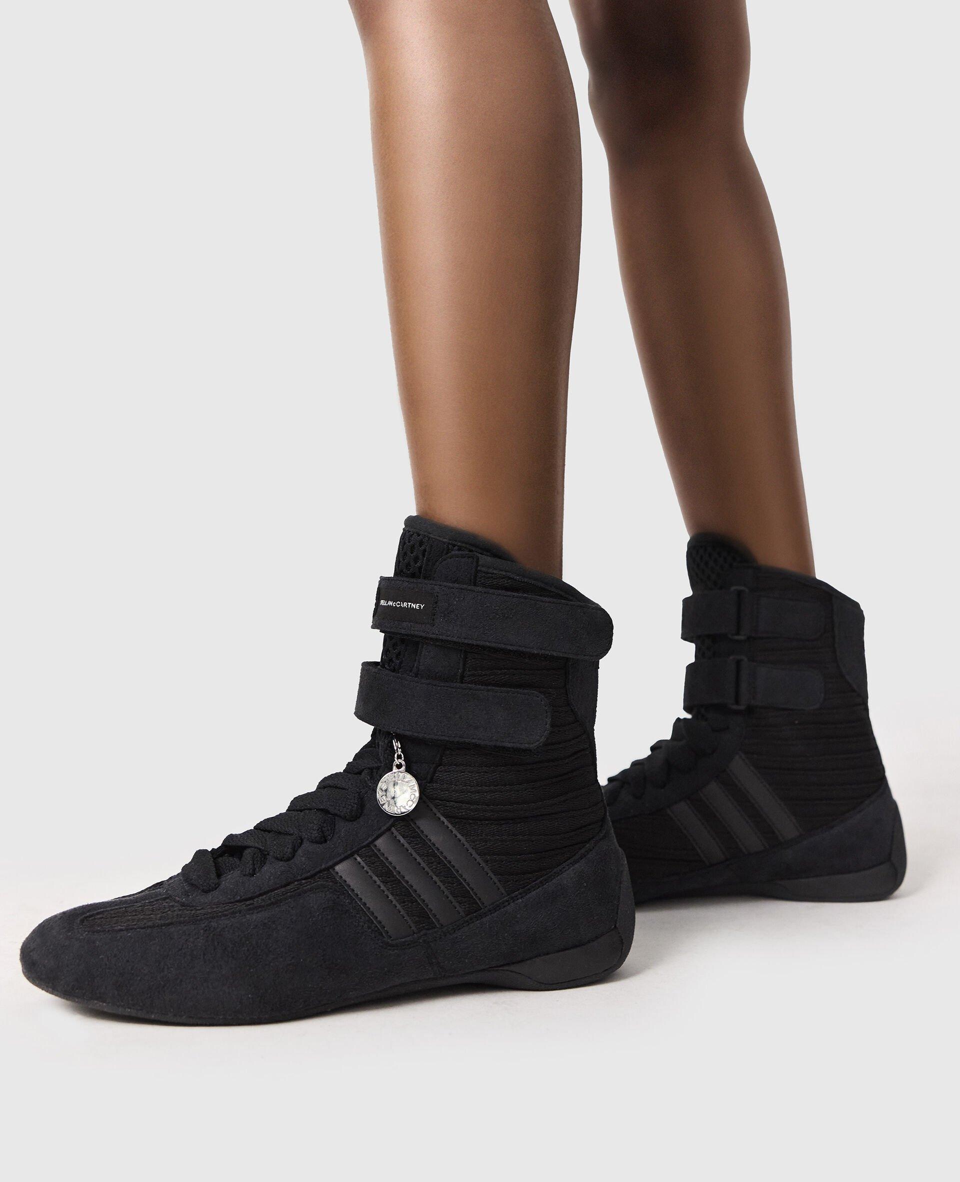 adidas gazelle silver green womens Adidas X Stella McCartney Women's Treino Mid-Cut Cloud White High Top  Sneakers main image 1