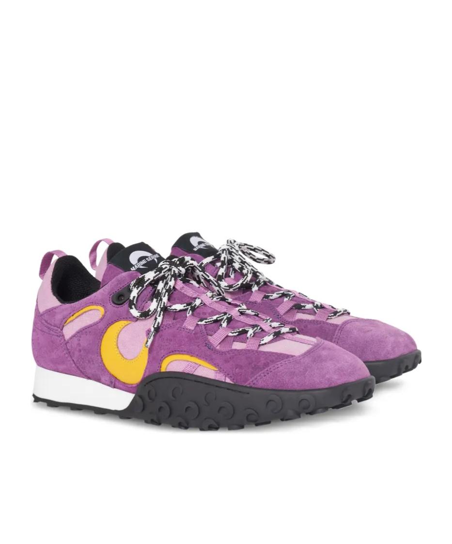 スニーカー MARINE SERRE Woman Sneakers Violet WFW036ARLEA0002 PU20 Purple Marine Serre Sneakers for Women | Lyst