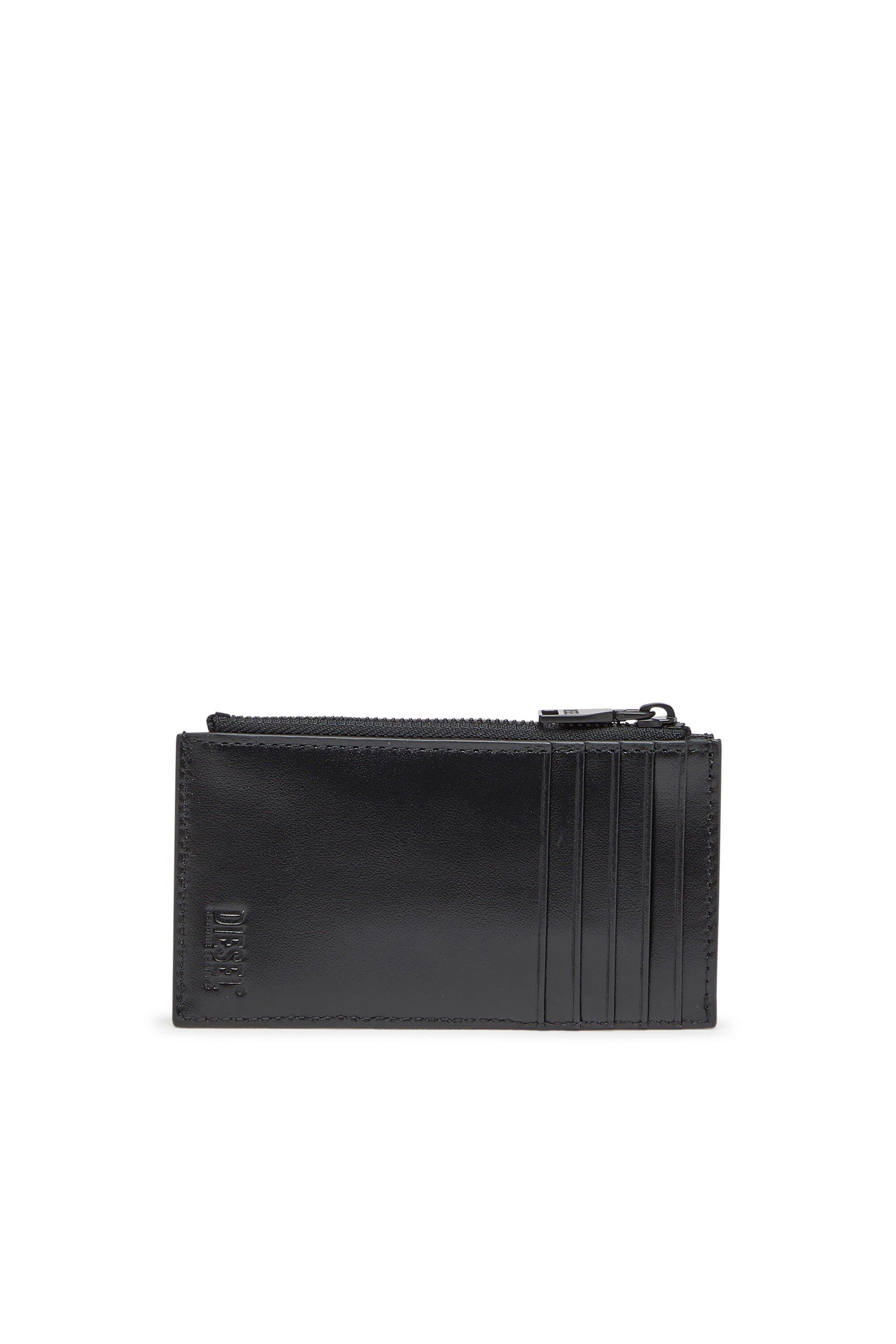 DIESEL Holi-D Zipped Card Holder in Black for Men | Lyst