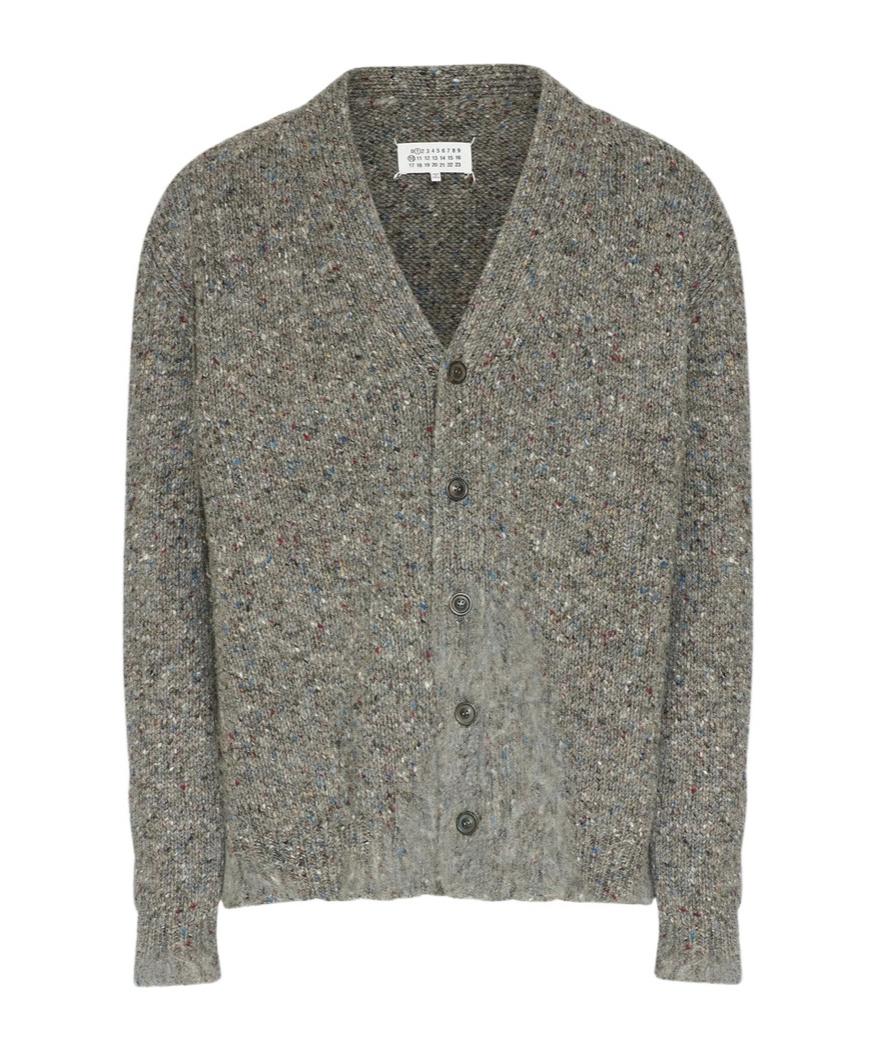 Maison Margiela◆カーディガン(厚手)/M/グレー/S52TH0043/Cardigan mantella con zip Maison Margiela Cardigan (Thick M Gray S52TH0043 Mantella
