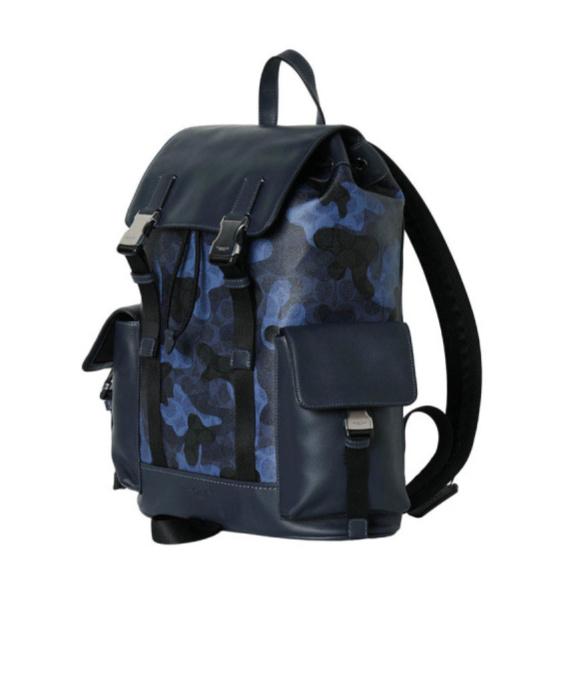 COACH Clark Backpack in Blue for Men | Lyst