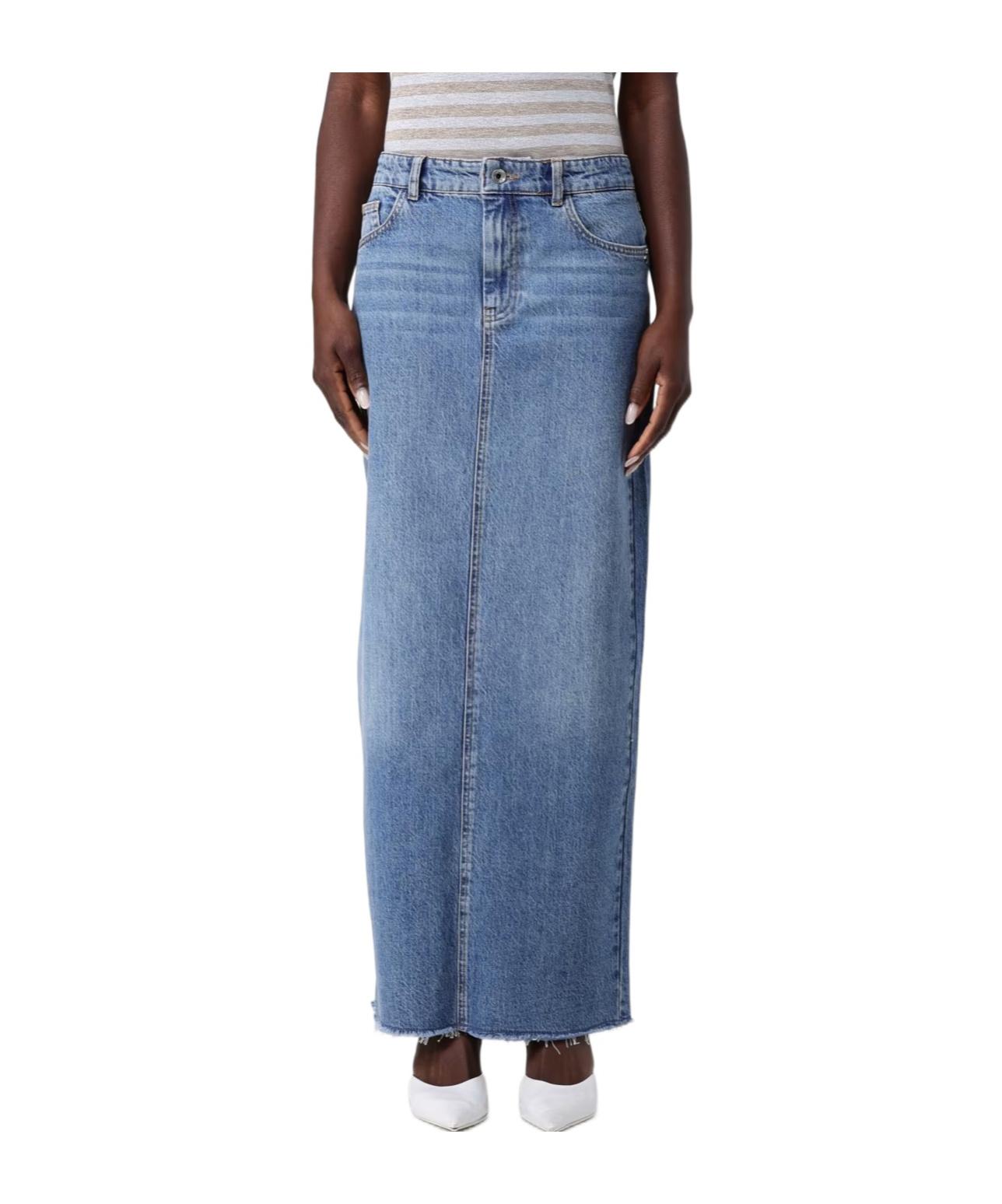 スカート PATRIZIA PEPE ESSENTIAL MIDI SKIRT 29060611_58370718_600.jpg