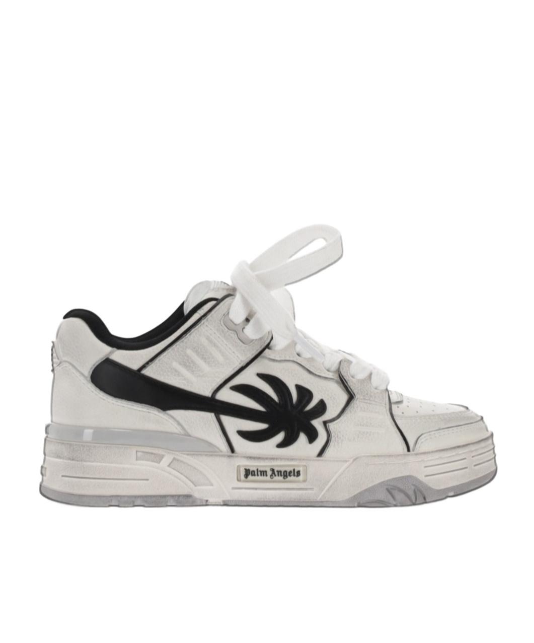 スニーカー Palm Angels Logo Skaters Low In Black N White Palm Angels Logo Skaters Low In Black N White Sneaker | THE LIST