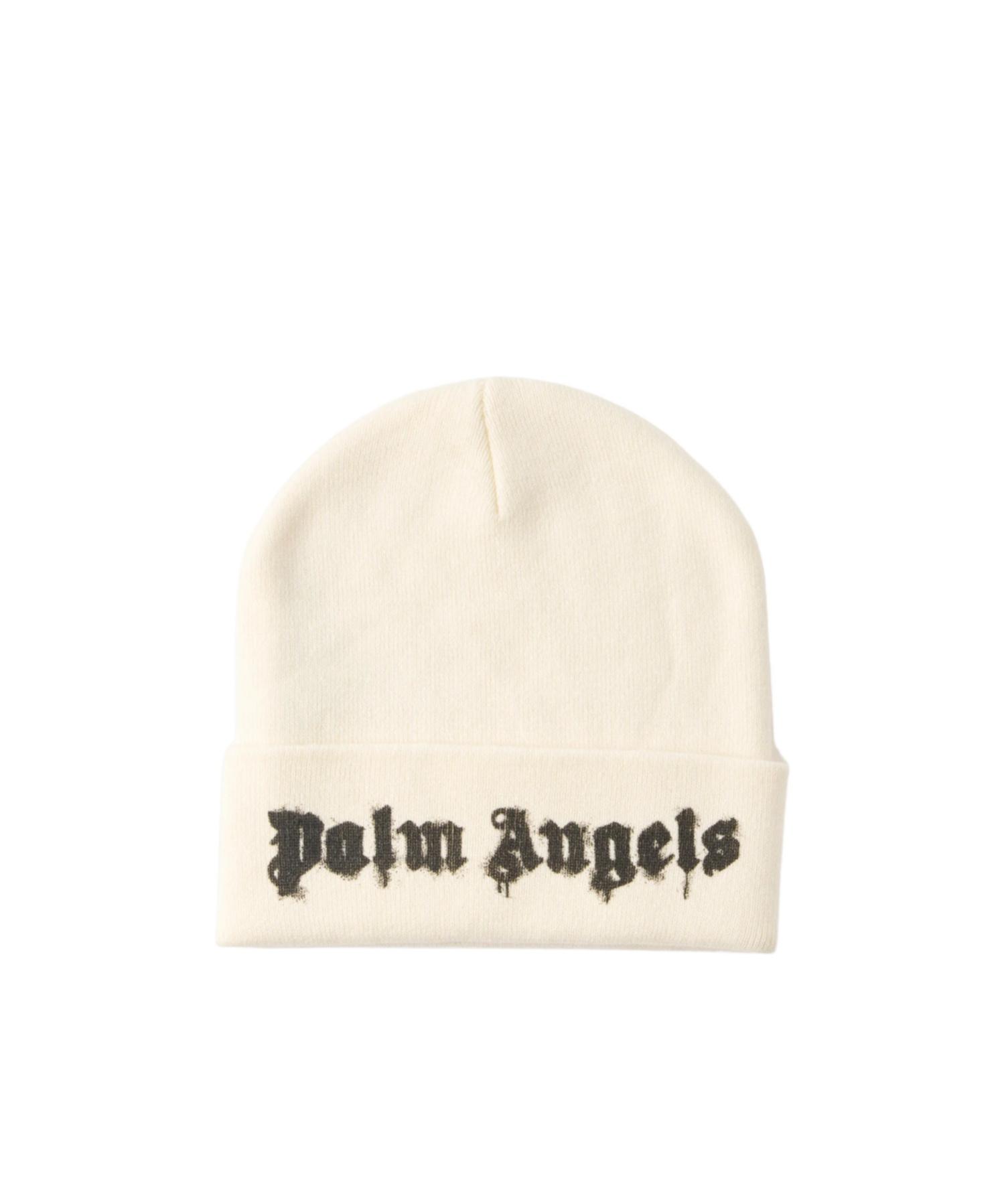 【限定値下げ！】 palm angels ビーニー　ホワイト Palm Angels Hats for Men | Online Sale up to 48% off | Lyst