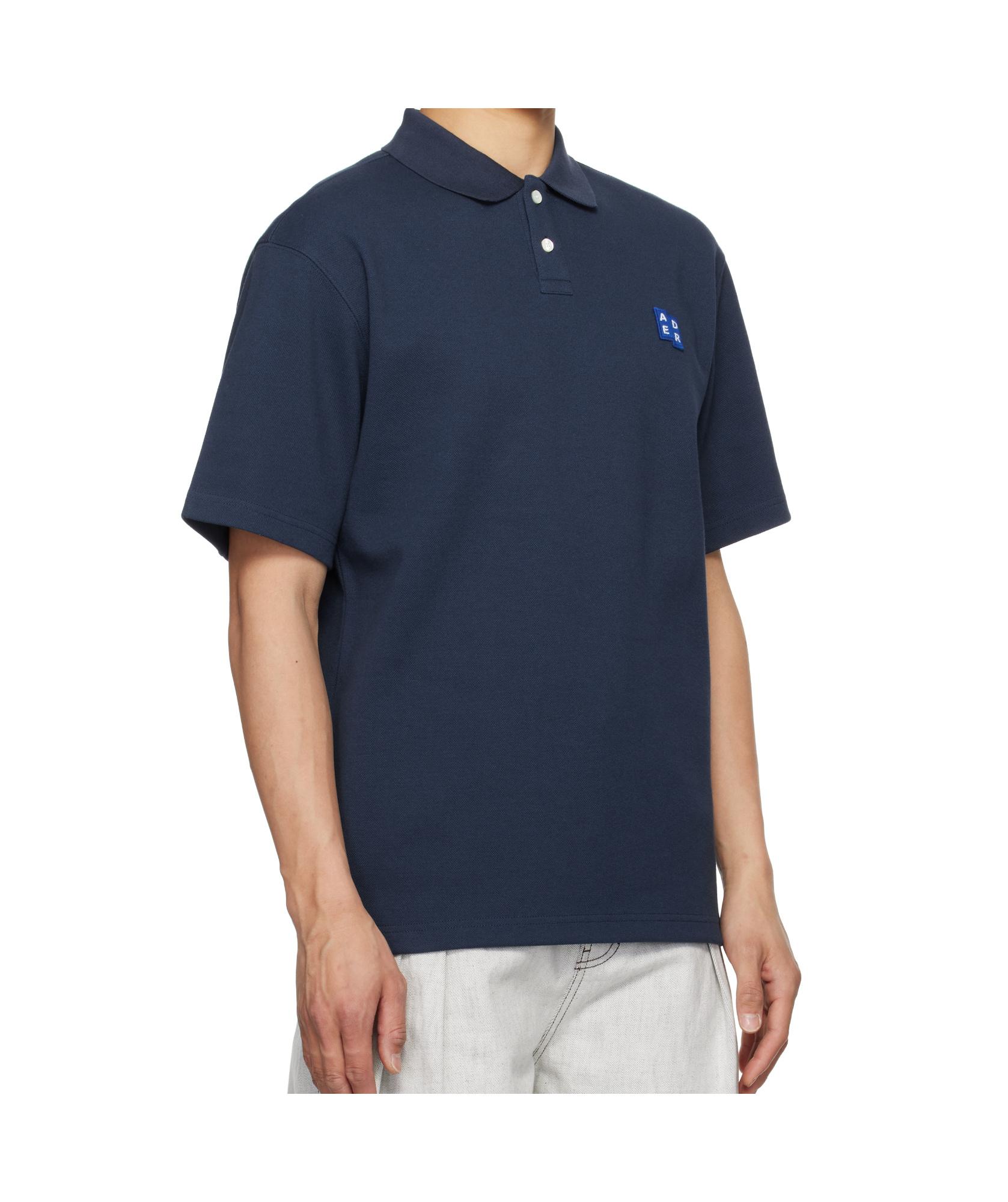 トップス ADERERROR Sig; polo t-shirt ADERERROR】 Sig; TRS Tag Polo T-Shirt 01 / 追跡付 (ADERERROR