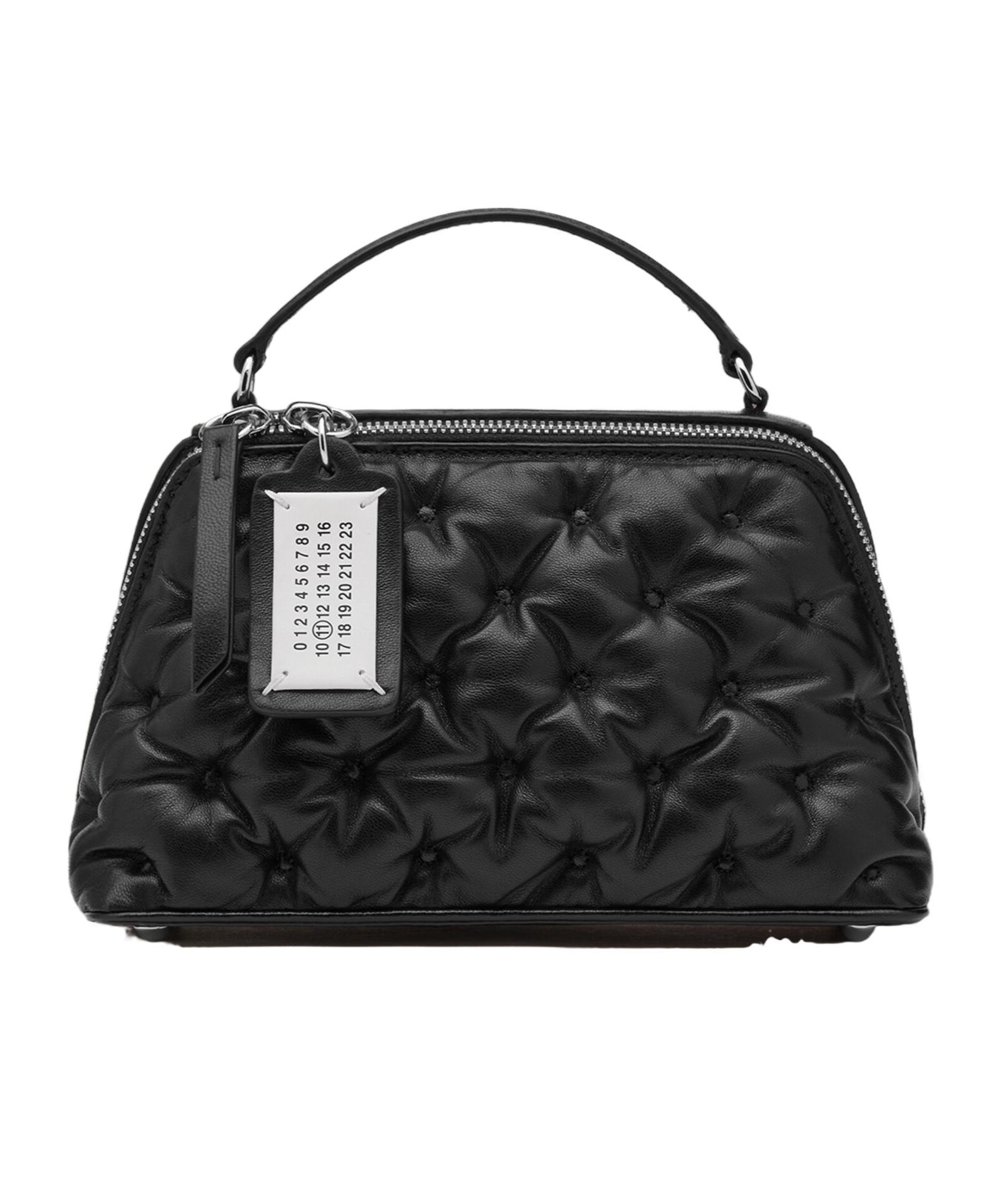 【Maison Margiela】 GLAM SLAM EMBROIDERY TRAPEZOID BAG Maison Margiela メゾン マルジェラ FW25 GLAM SLAM EMBROIDERY