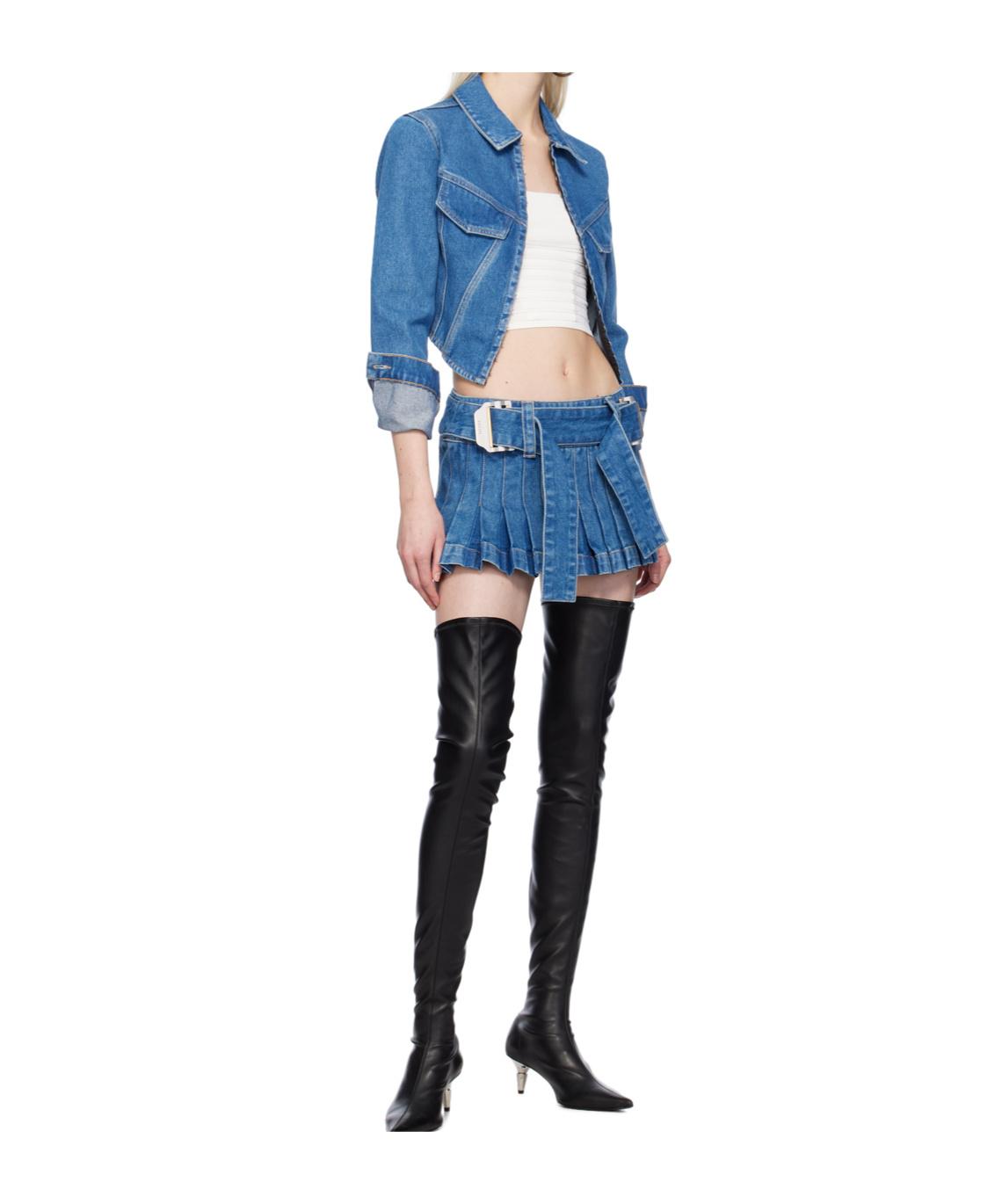 【関税込み】Dion Lee ブルー Corset デニムジャケット Dion Lee Denim Corset Jacket in Blue | Lyst