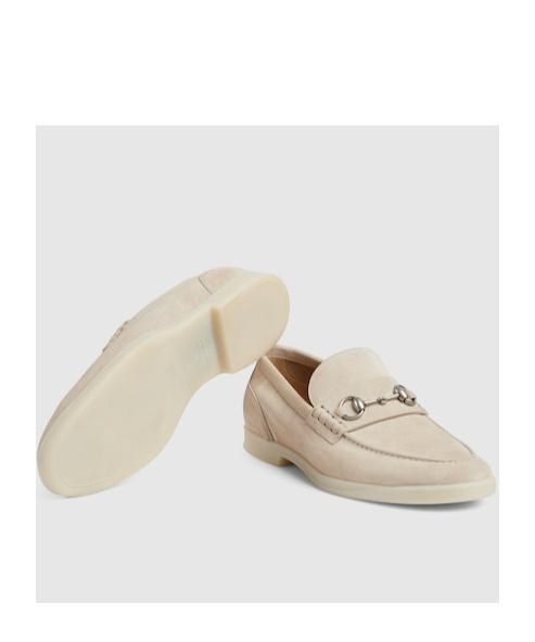 Gucci Konrad Suede Loafers in Natural for Men | Lyst display picture 3