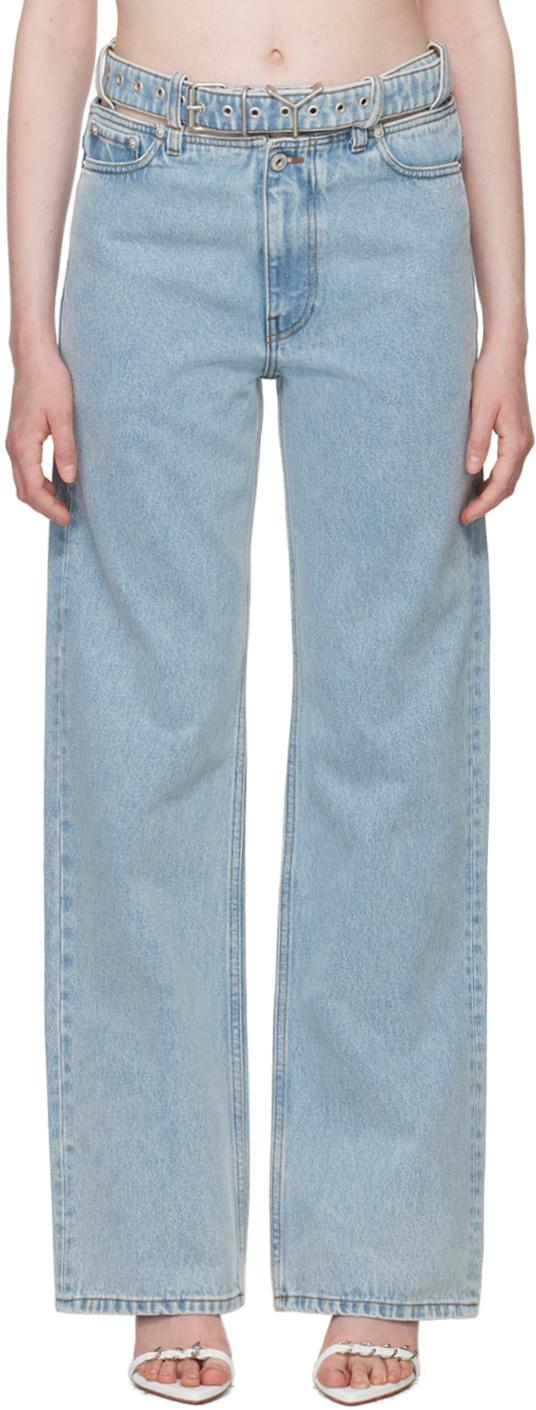 Y/Project EVERGREEN Y BELT JEANS Y/Project evergreen Y Belt Jeans