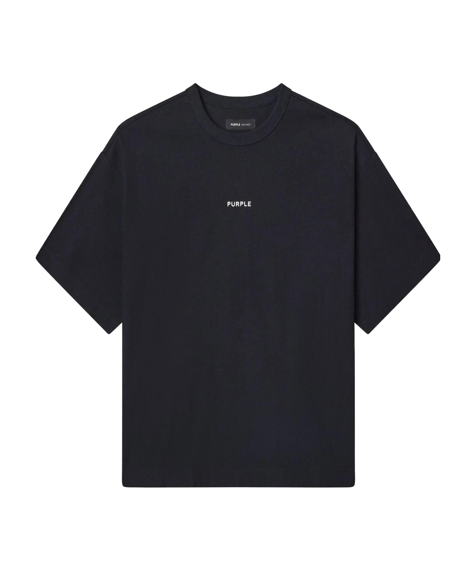 【PURPLE BRAND】★関税送料込★Print Logo T-Shirt Purple Brand logo-print Cotton T-shirt | Black | FARFETCH