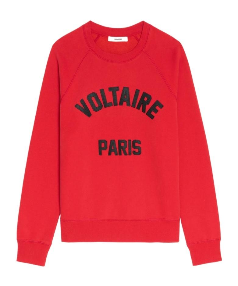 Zadig & Voltaire ジャディック スウェットシャツ ワインレッド Zadig & Voltaire ジャディック スウェットシャツ ワインレッド
